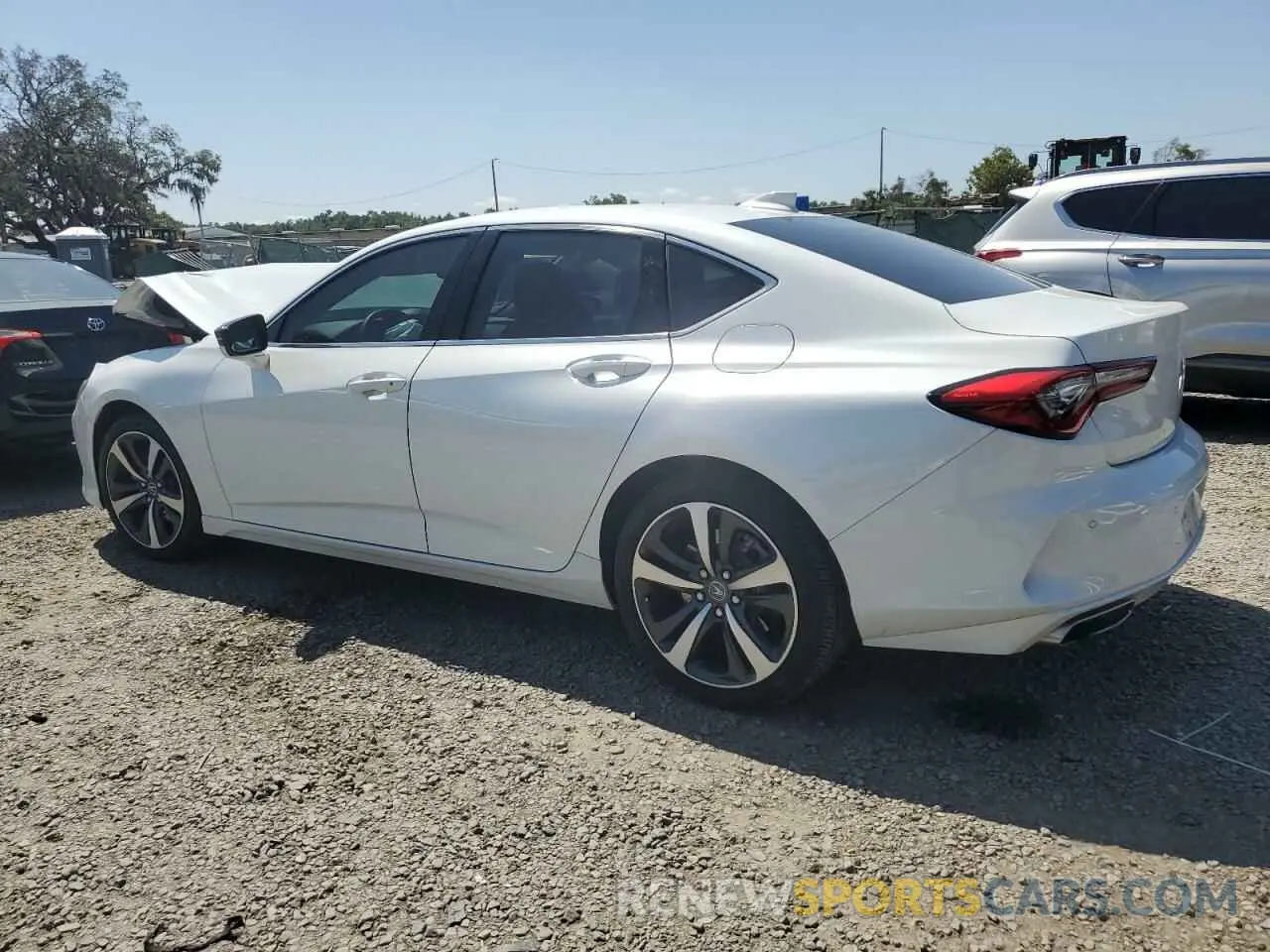 2 Photograph of a damaged car 19UUB5F47RA000752 ACURA TLX 2024