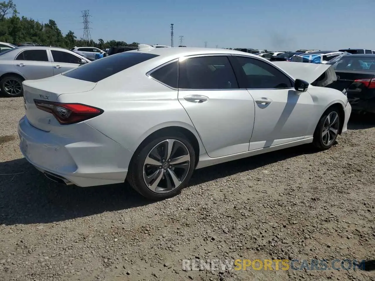 3 Photograph of a damaged car 19UUB5F47RA000752 ACURA TLX 2024