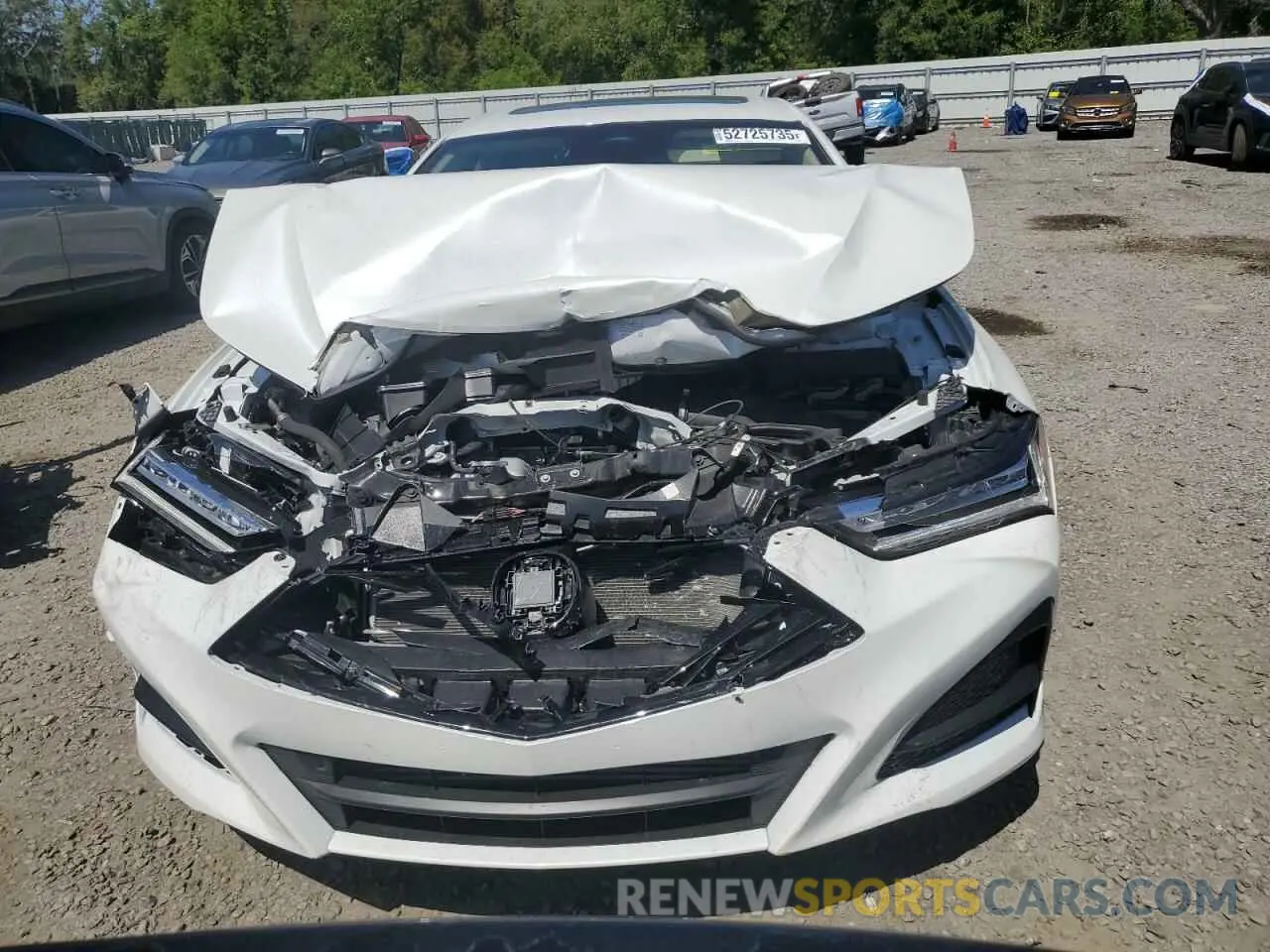 5 Photograph of a damaged car 19UUB5F47RA000752 ACURA TLX 2024