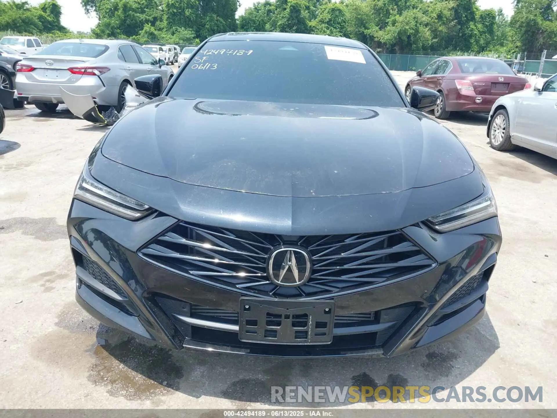11 Photograph of a damaged car 19UUB6F52RA001032 ACURA TLX 2024