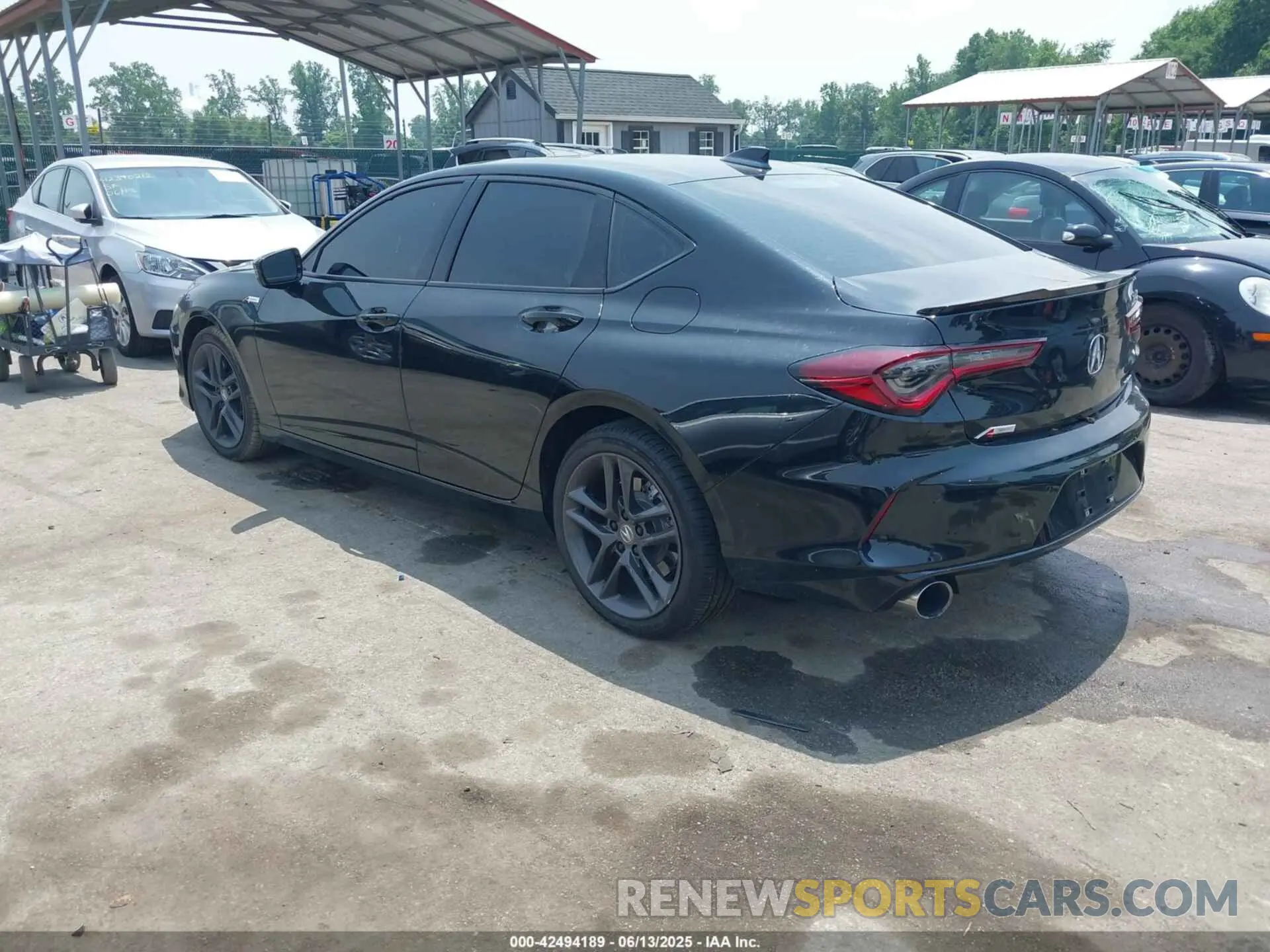 3 Photograph of a damaged car 19UUB6F52RA001032 ACURA TLX 2024