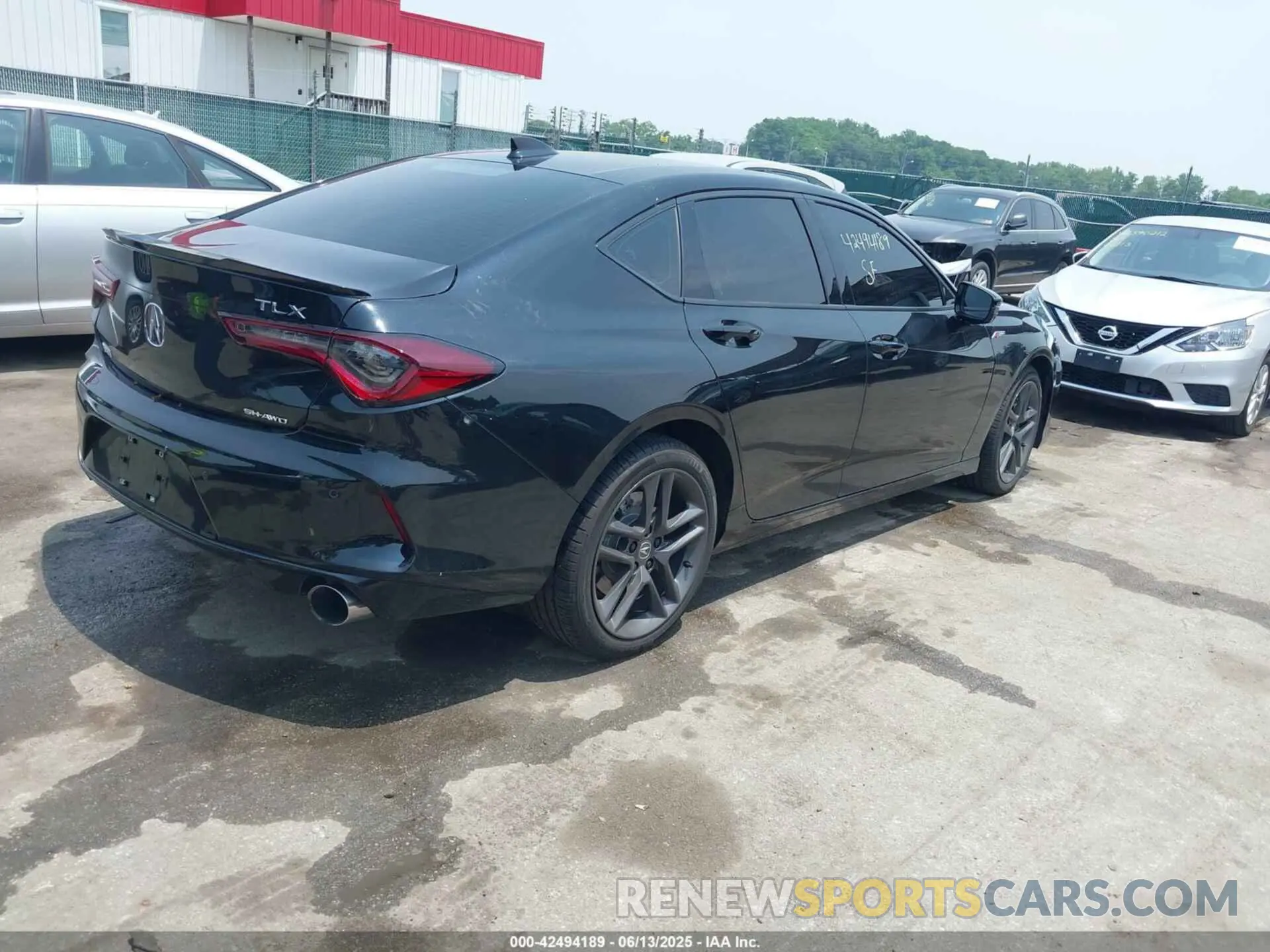 4 Photograph of a damaged car 19UUB6F52RA001032 ACURA TLX 2024