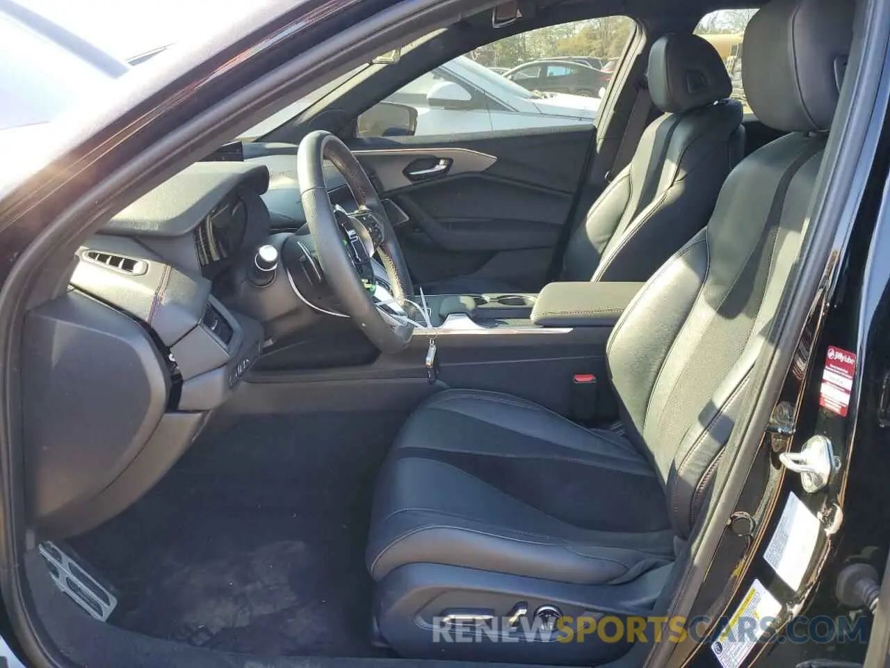 7 Photograph of a damaged car 19UUB6F56RA000238 ACURA TLX 2024