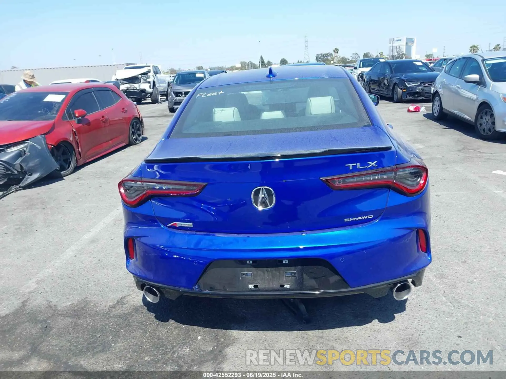 17 Photograph of a damaged car 19UUB6F59RA000833 ACURA TLX 2024