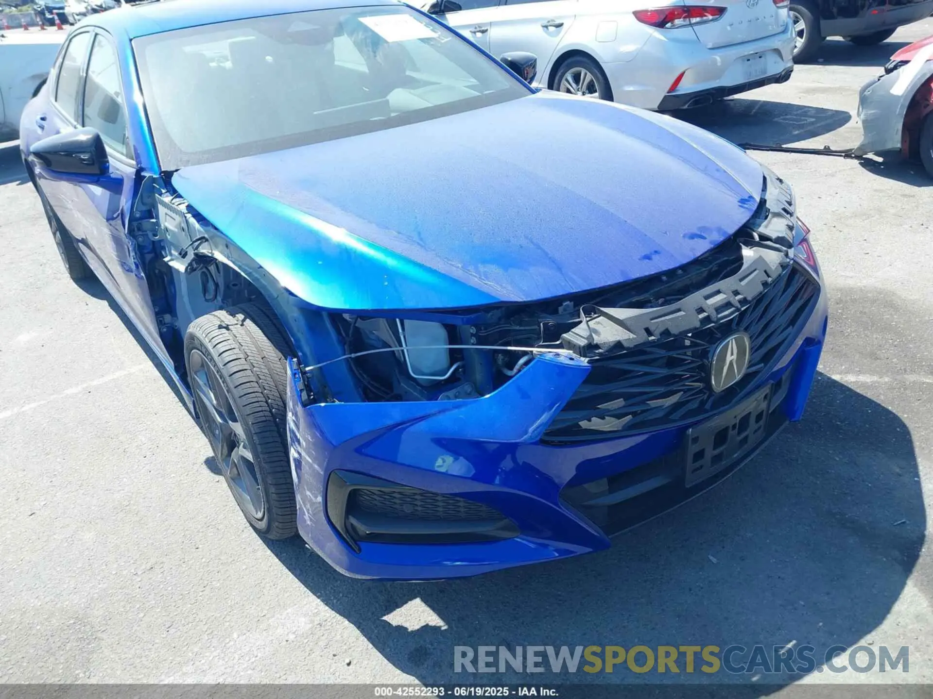 6 Photograph of a damaged car 19UUB6F59RA000833 ACURA TLX 2024