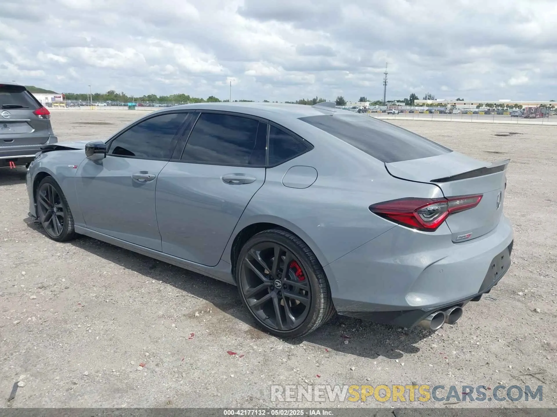 3 Photograph of a damaged car 19UUB7F08RA000445 ACURA TLX 2024