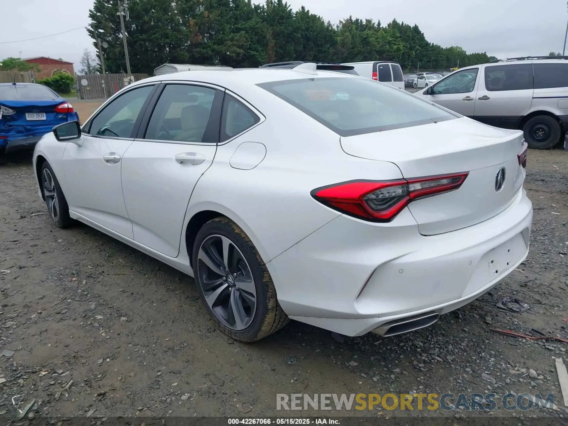 3 Photograph of a damaged car 19UUB5F44SA000200 ACURA TLX 2025
