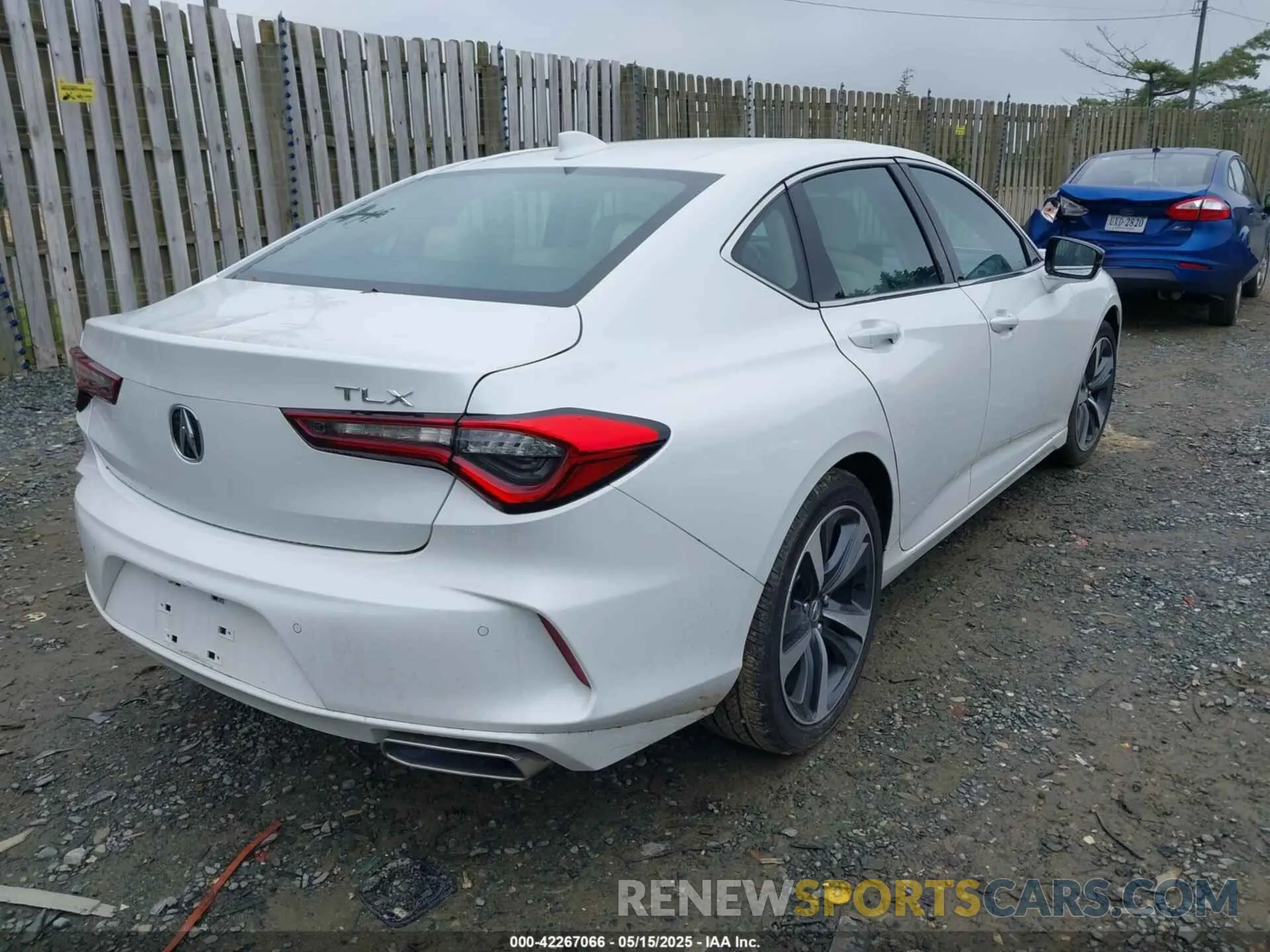 4 Photograph of a damaged car 19UUB5F44SA000200 ACURA TLX 2025