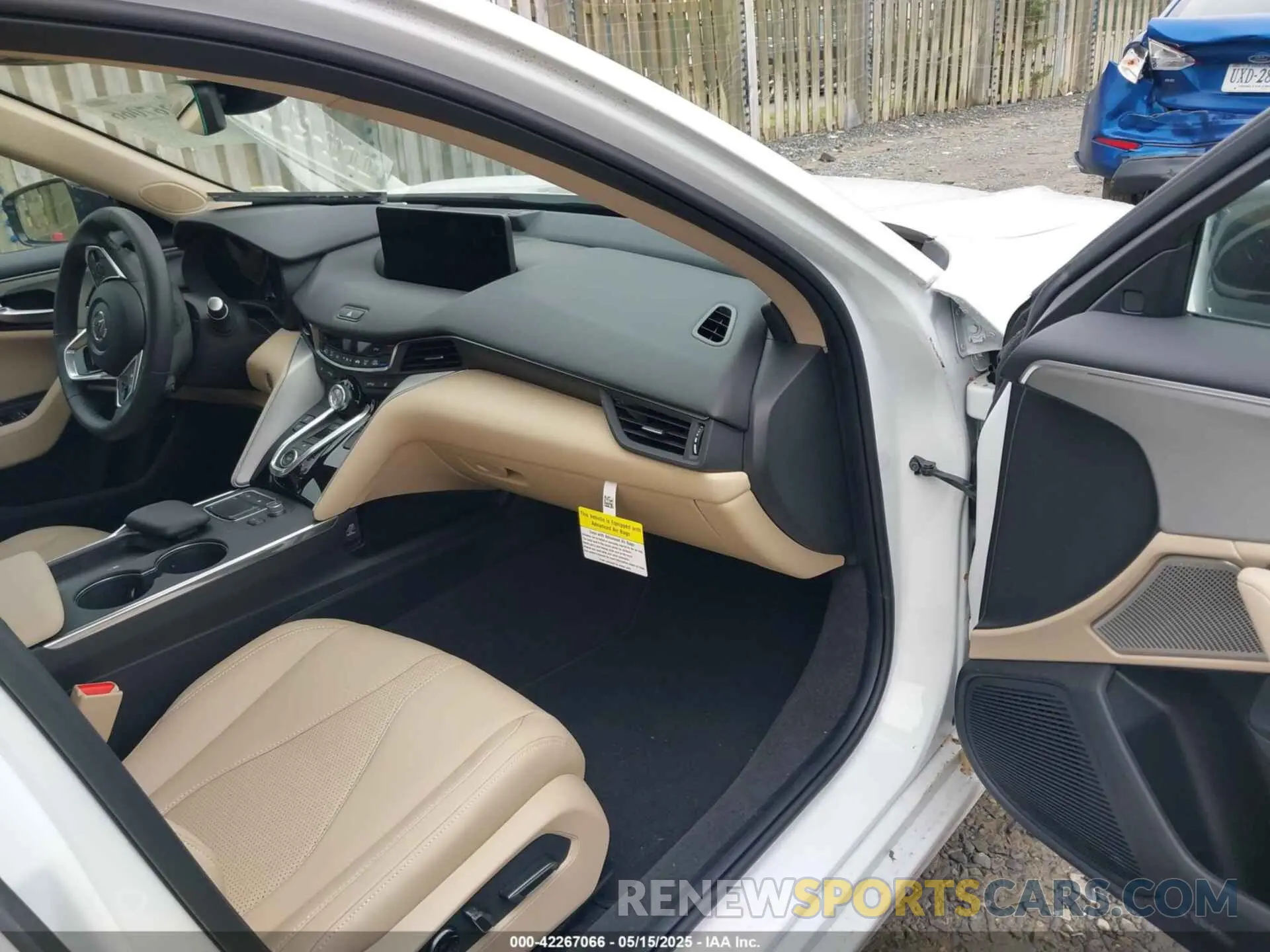 5 Photograph of a damaged car 19UUB5F44SA000200 ACURA TLX 2025