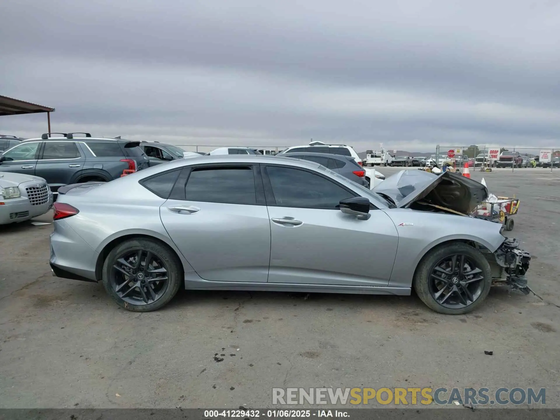 13 Photograph of a damaged car 19UUB6F52SA000629 ACURA TLX 2025