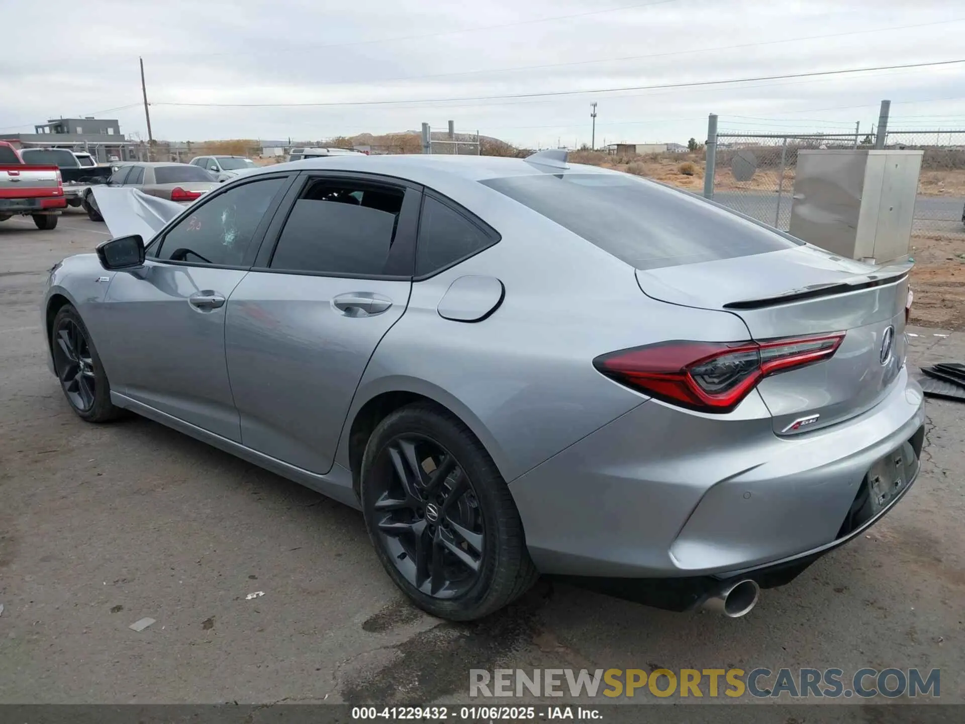 3 Photograph of a damaged car 19UUB6F52SA000629 ACURA TLX 2025