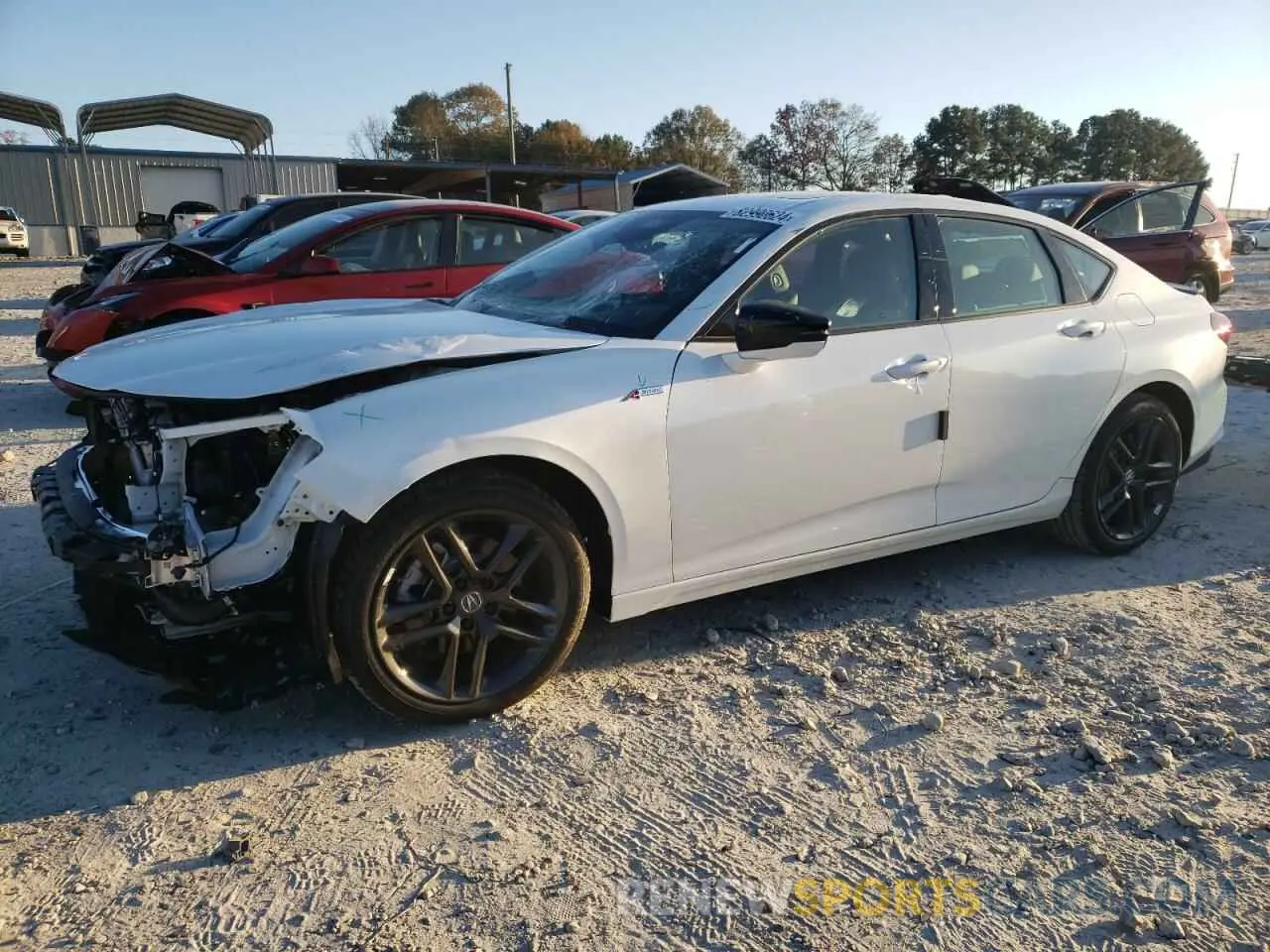 1 Photograph of a damaged car 19UUB6F54SA000910 ACURA TLX 2025