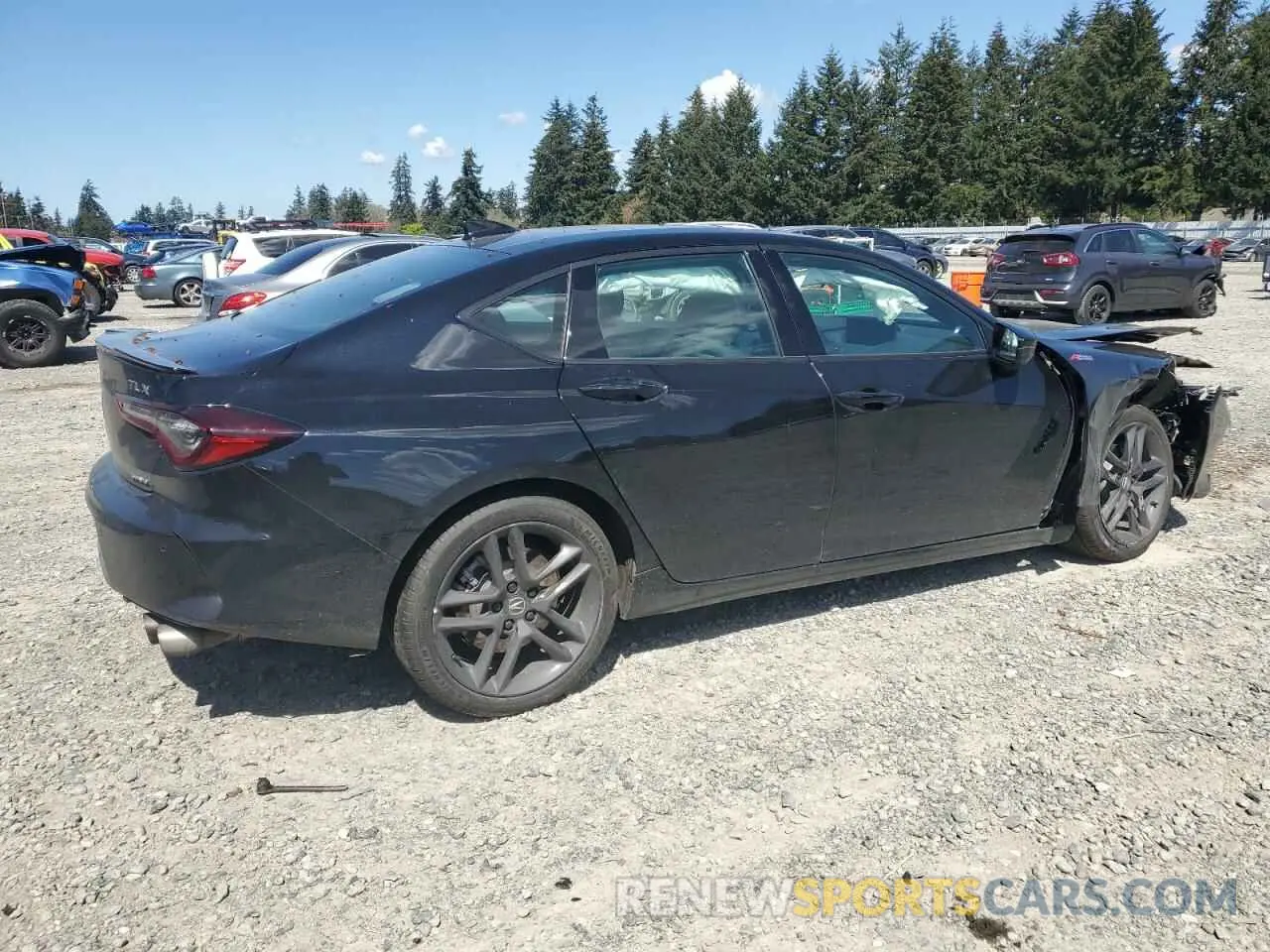 3 Photograph of a damaged car 19UUB6F55SA000785 ACURA TLX 2025