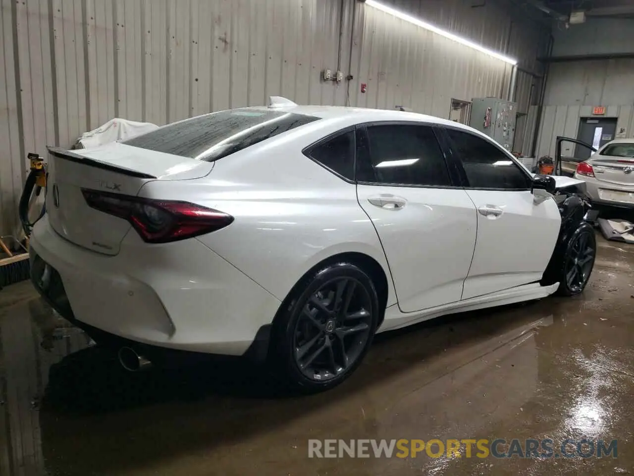 3 Photograph of a damaged car 19UUB6F5XSA000006 ACURA TLX 2025