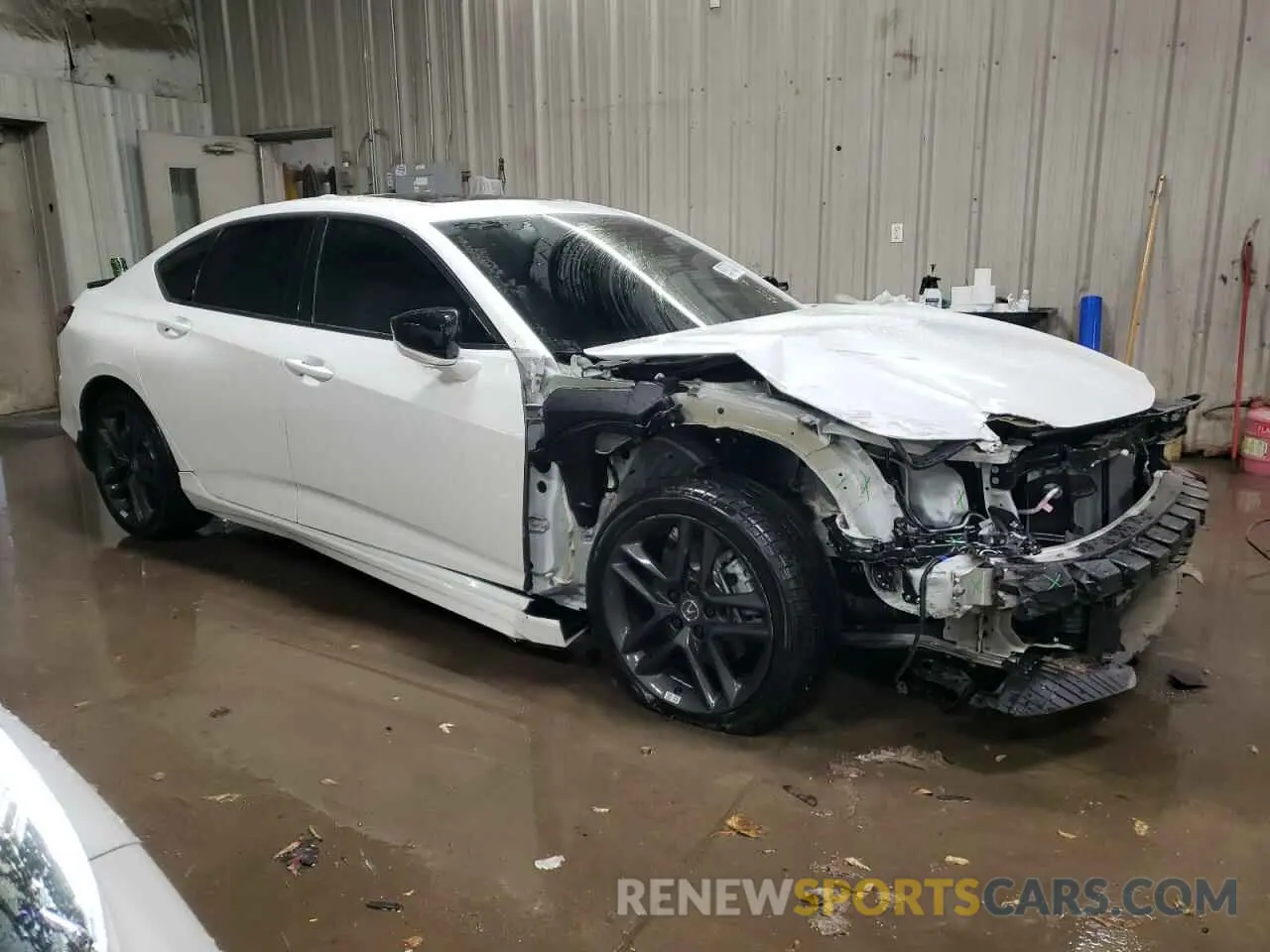 4 Photograph of a damaged car 19UUB6F5XSA000006 ACURA TLX 2025