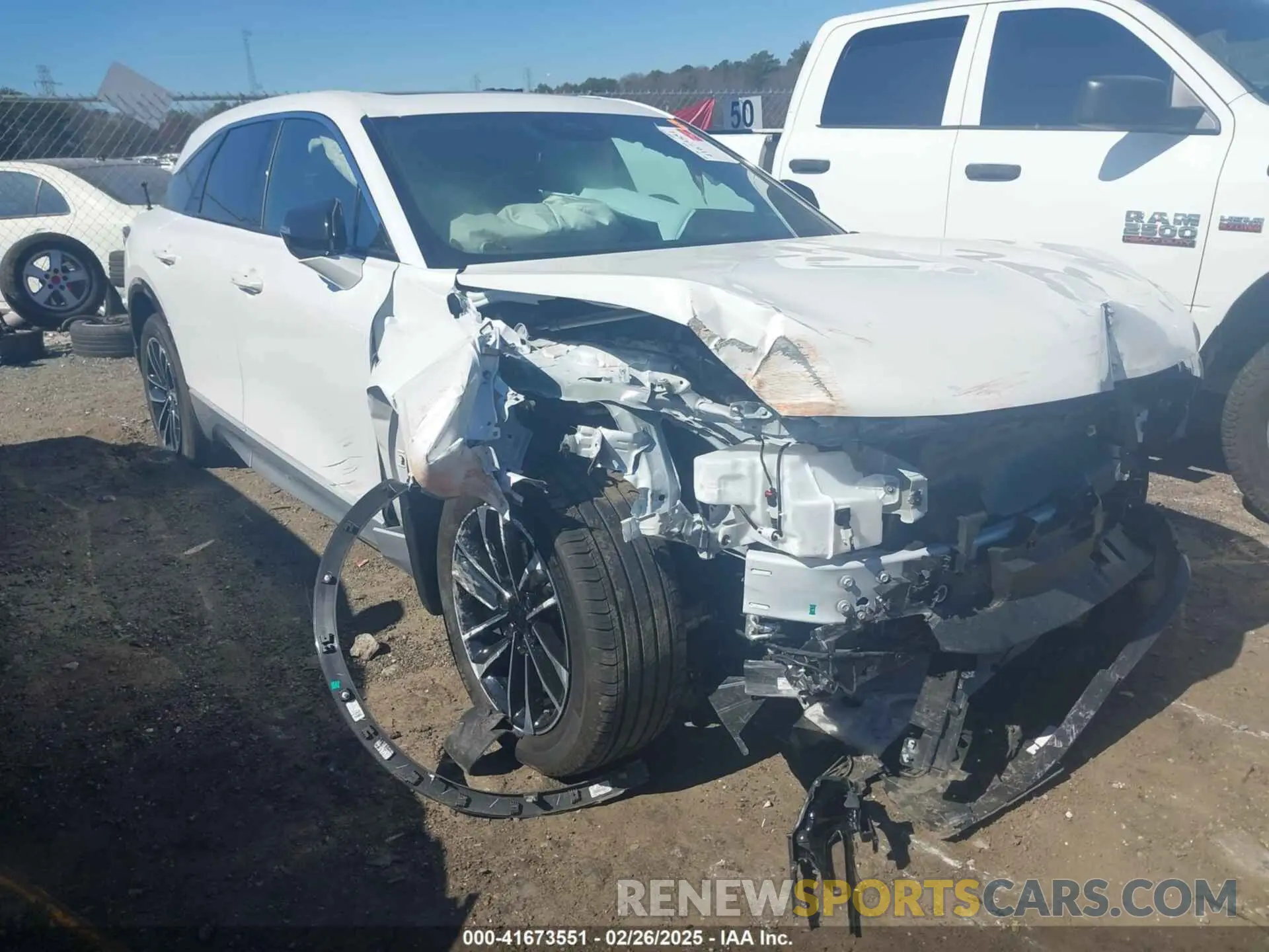 1 Photograph of a damaged car 4W5KHMRK1RZ504050 ACURA ZDX 2024