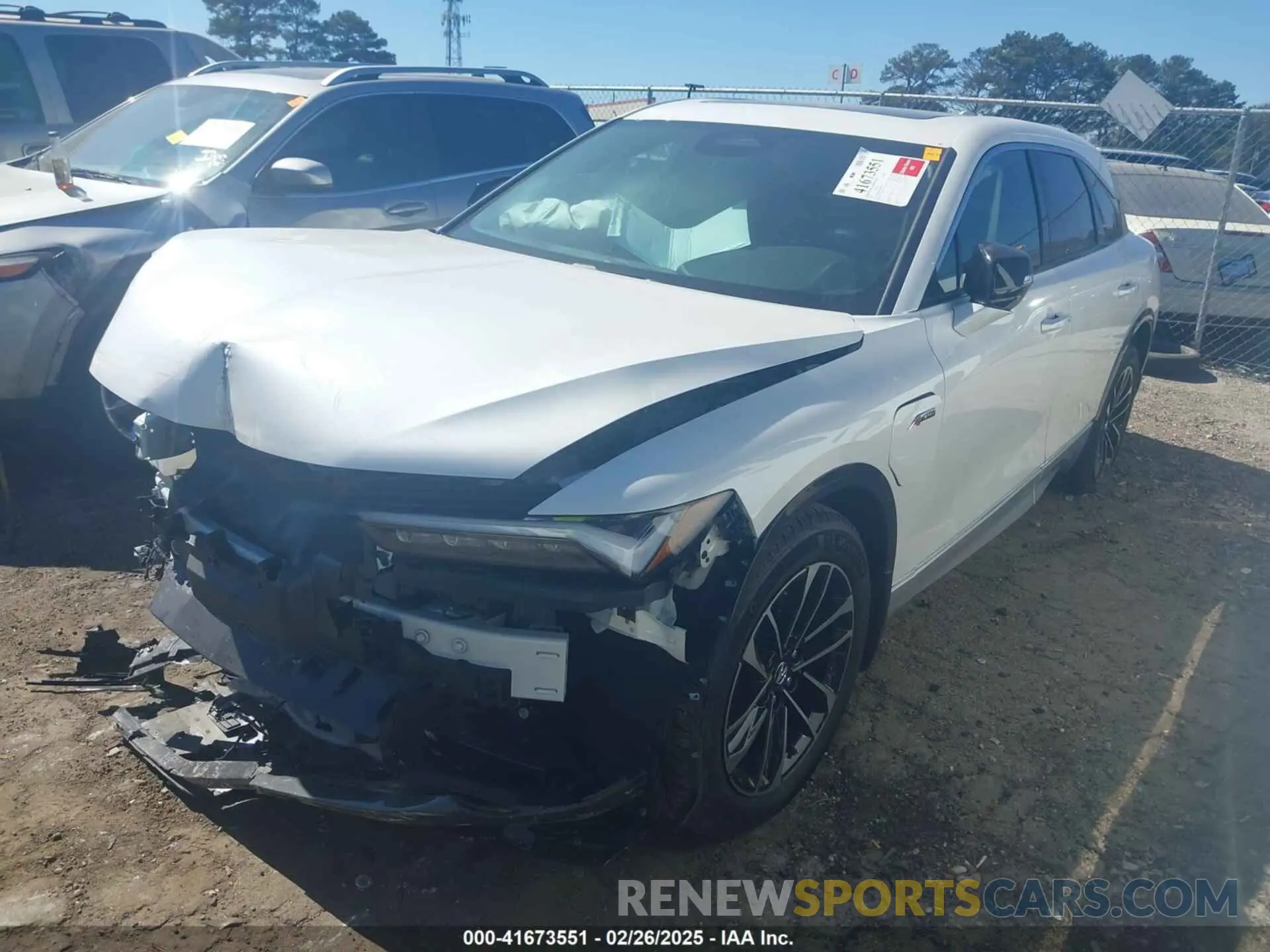 2 Photograph of a damaged car 4W5KHMRK1RZ504050 ACURA ZDX 2024