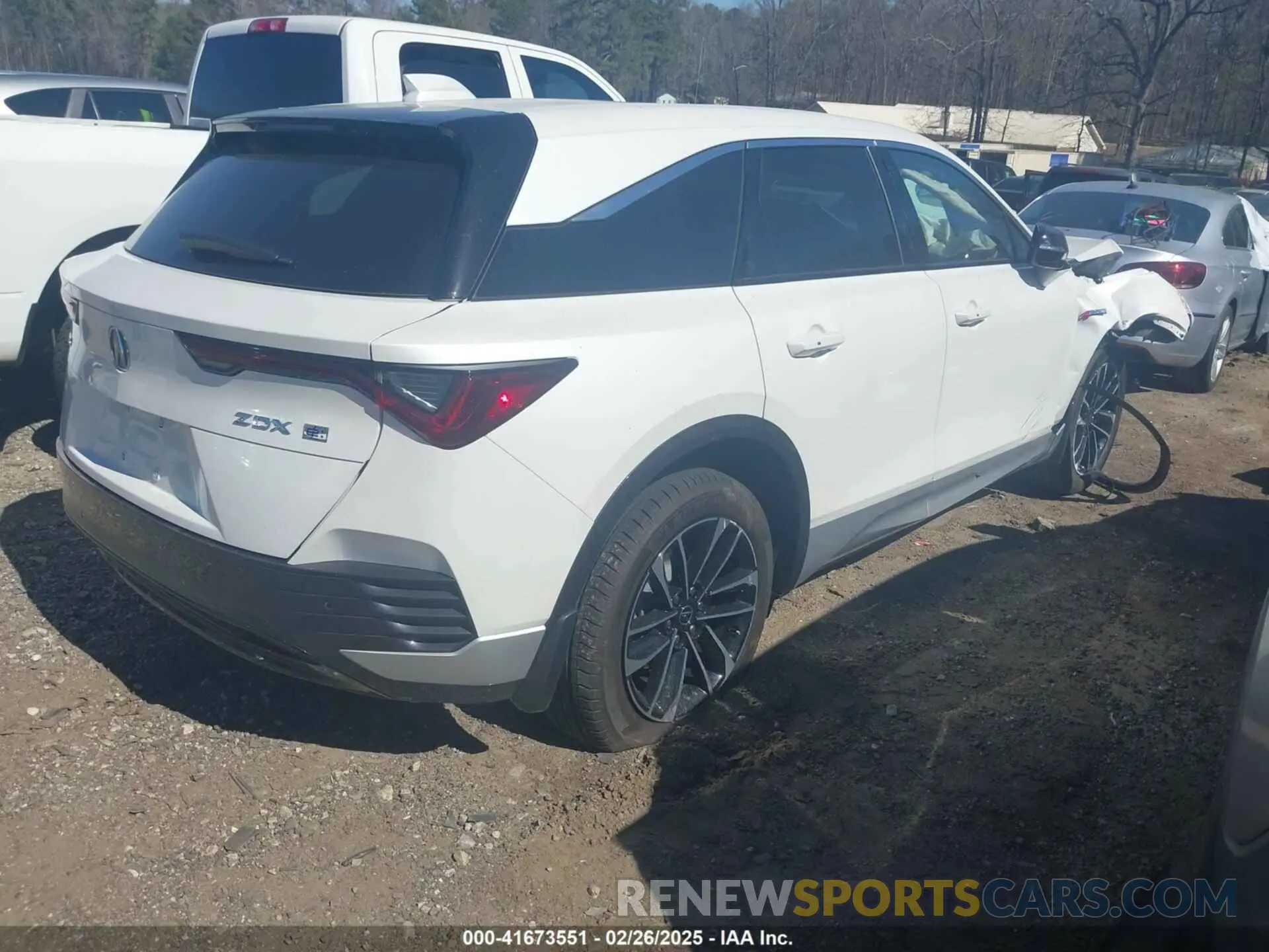 4 Photograph of a damaged car 4W5KHMRK1RZ504050 ACURA ZDX 2024