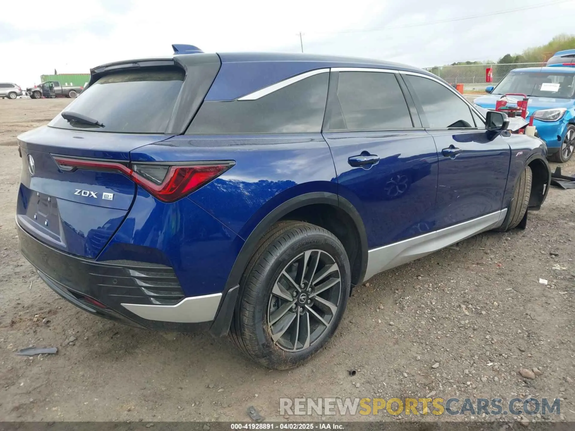 4 Photograph of a damaged car 4W5KHMRK1RZ514609 ACURA ZDX 2024