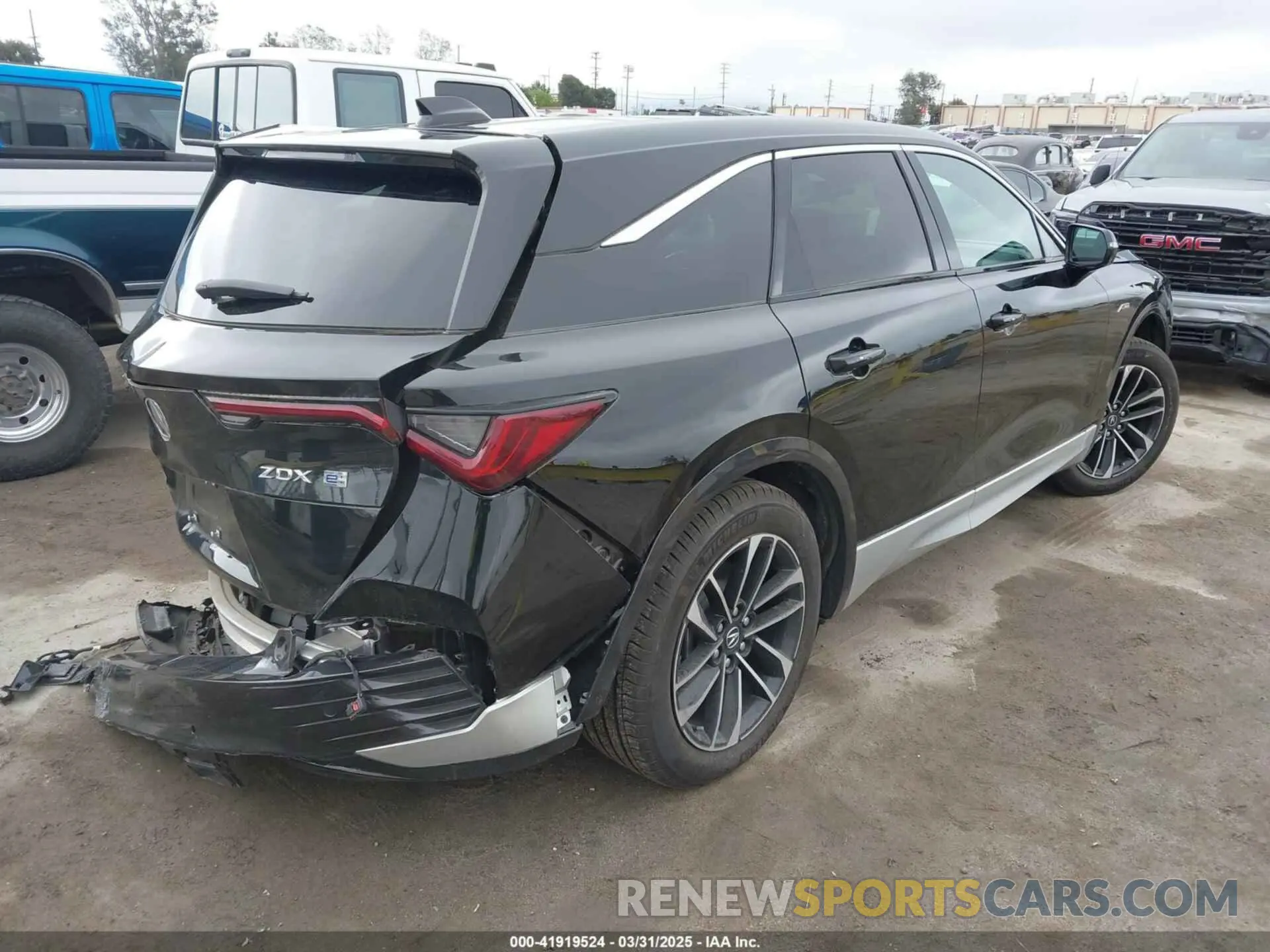 4 Photograph of a damaged car 4W5KHMRK5RZ513480 ACURA ZDX 2024