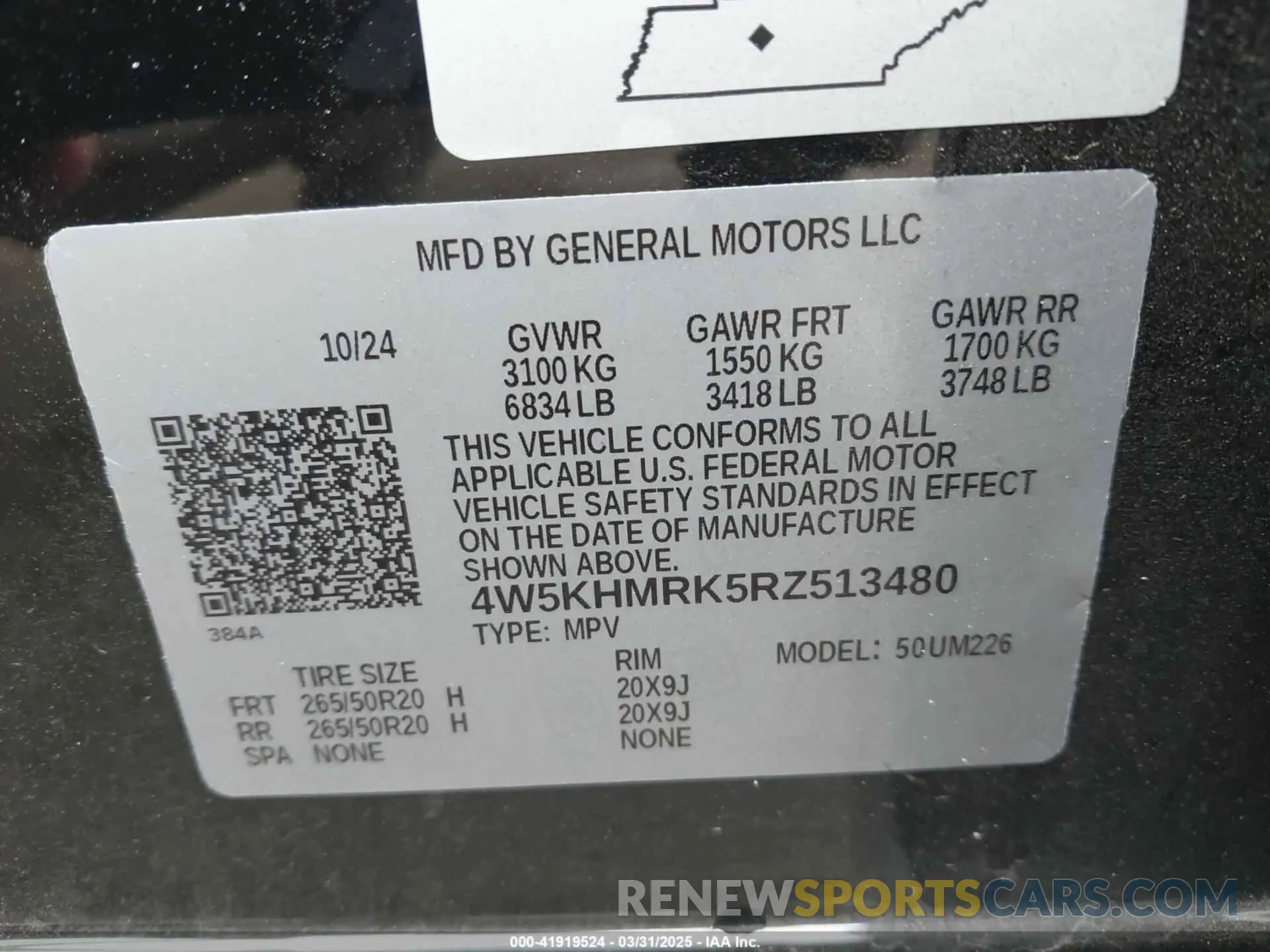 9 Photograph of a damaged car 4W5KHMRK5RZ513480 ACURA ZDX 2024