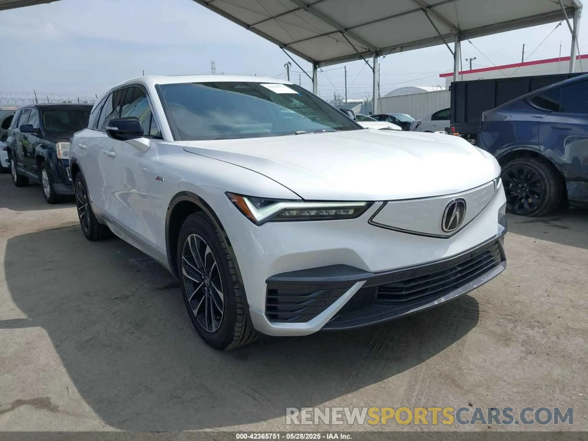 1 Photograph of a damaged car 4W5KHMRK8RZ519144 ACURA ZDX 2024