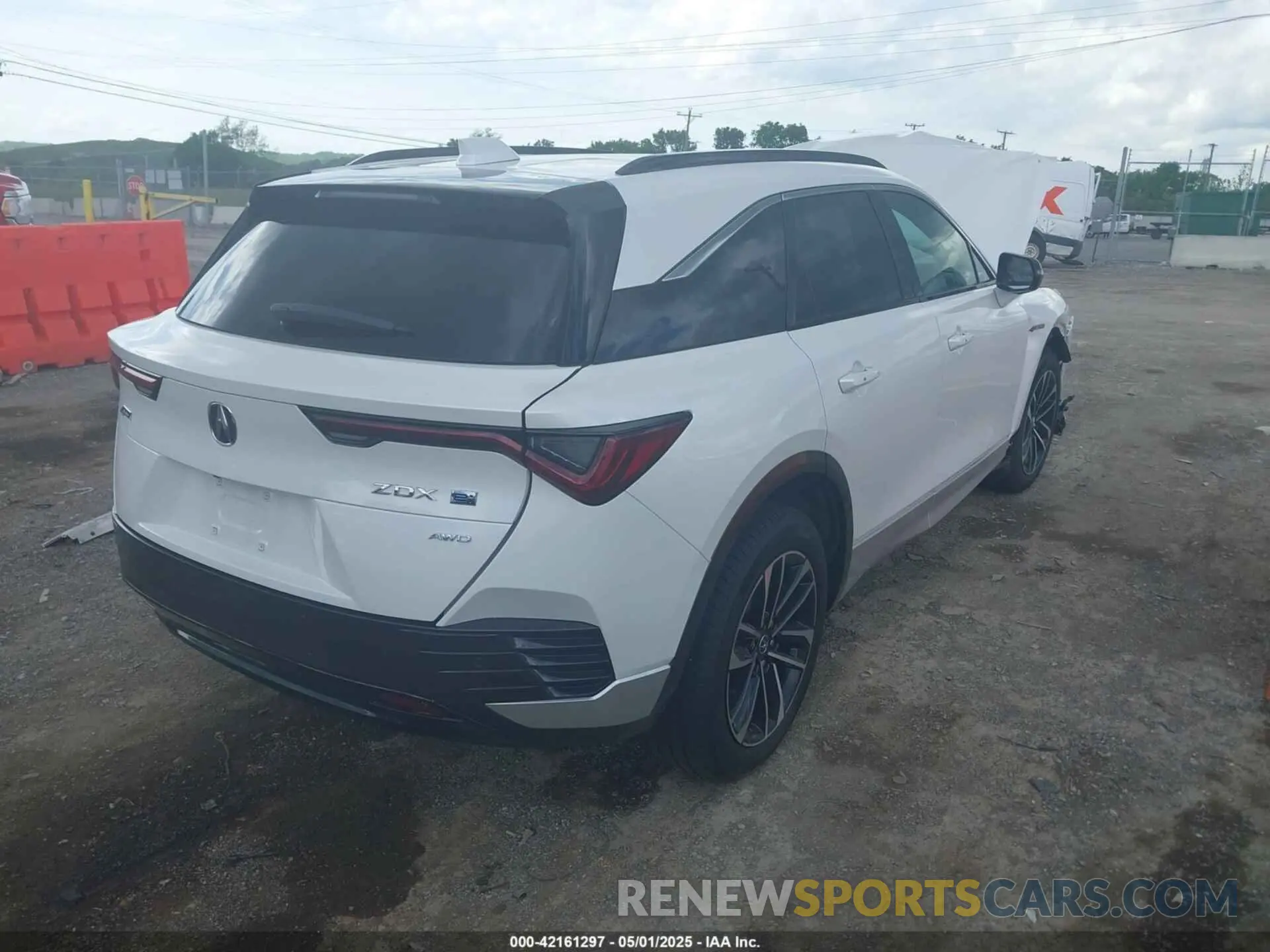 4 Photograph of a damaged car 4W5KHNRL8RZ515576 ACURA ZDX 2024