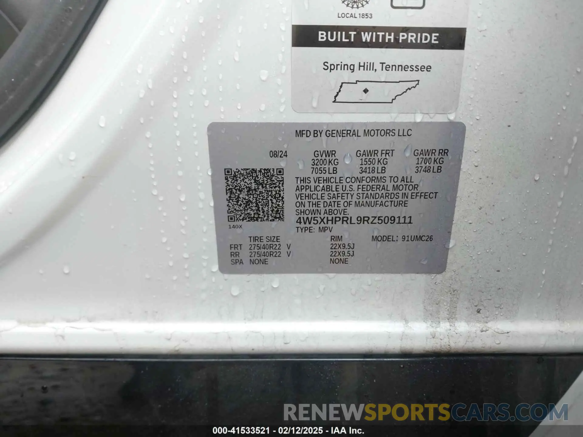 9 Photograph of a damaged car 4W5XHPRL9RZ509111 ACURA ZDX 2024