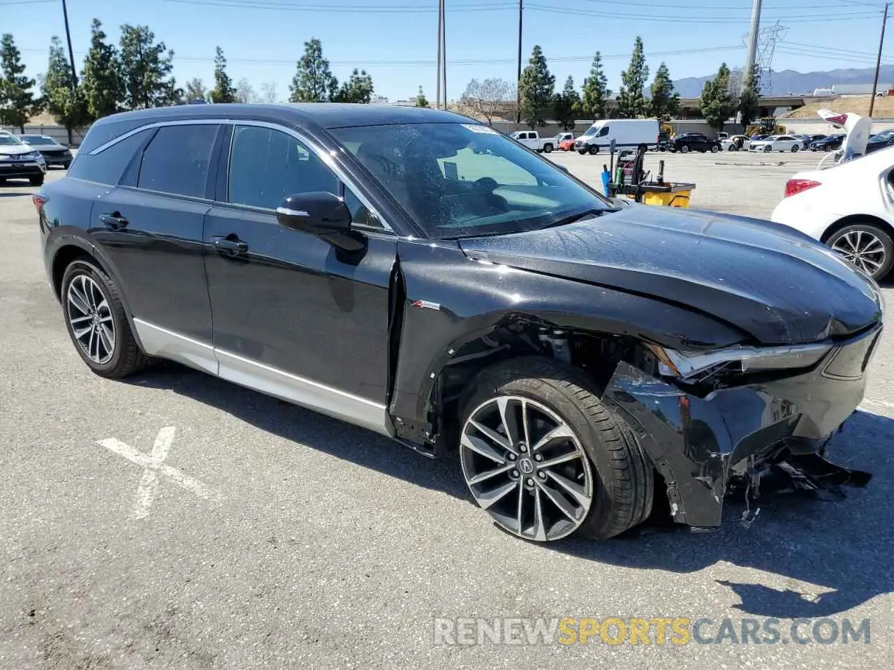 4 Photograph of a damaged car 4W5KHMRK1RZ504677 ACURA ZDX A-SPEC 2024