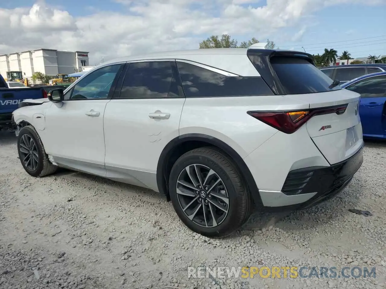 2 Photograph of a damaged car 4W5KHMRK1RZ517512 ACURA ZDX A-SPEC 2024