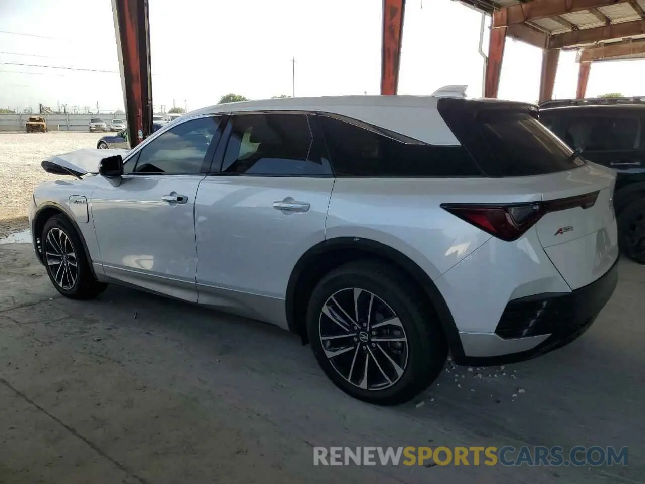 2 Photograph of a damaged car 4W5KHMRK9RZ512624 ACURA ZDX A-SPEC 2024