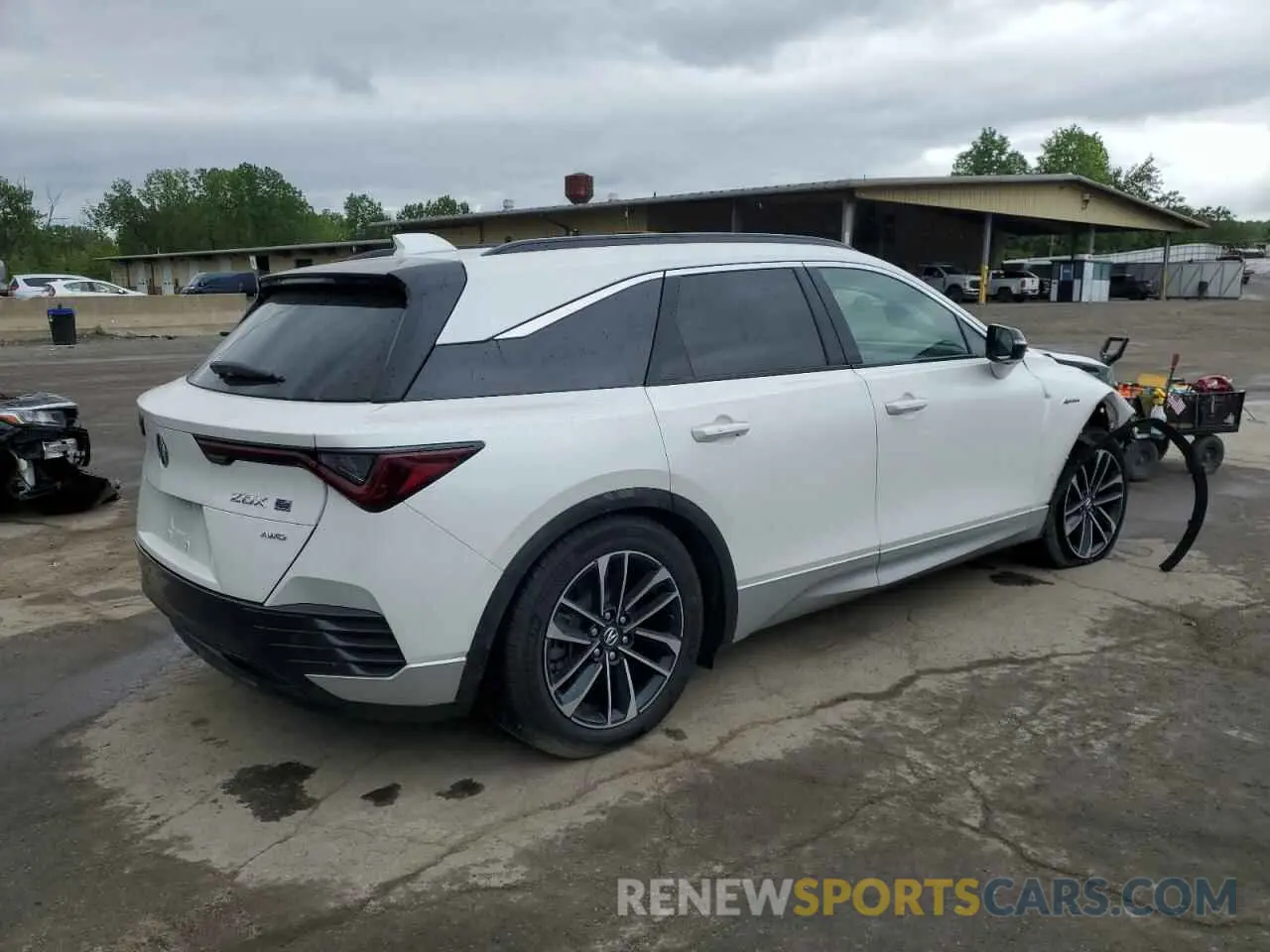 3 Photograph of a damaged car 4W5KHNRL5RZ507337 ACURA ZDX A-SPEC 2024