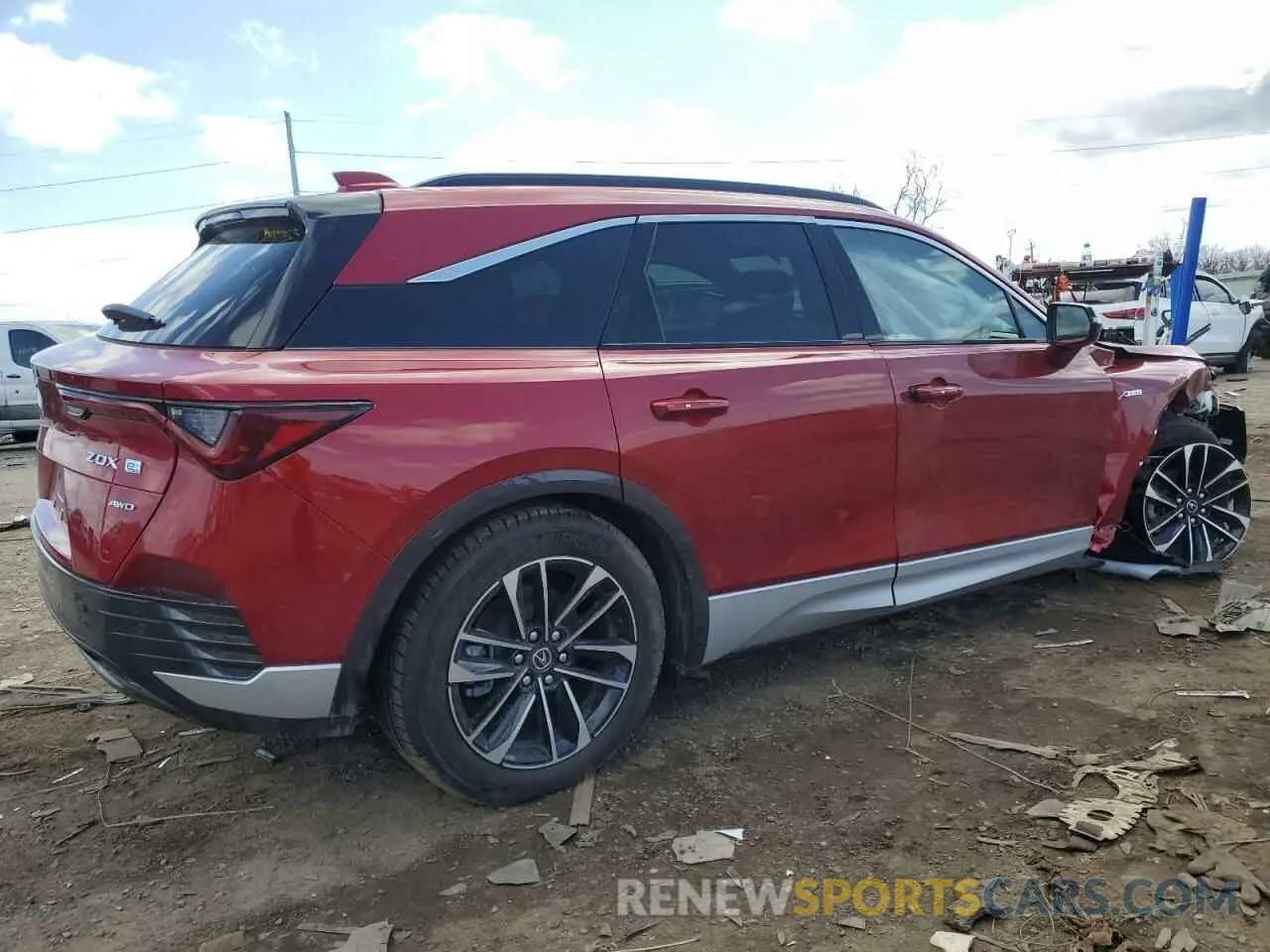3 Photograph of a damaged car 4W5KHNRL8RZ516033 ACURA ZDX A-SPEC 2024