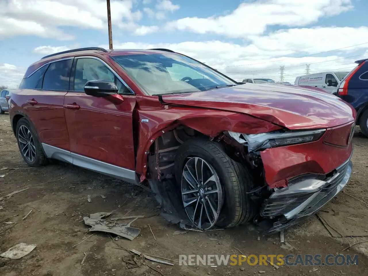 4 Photograph of a damaged car 4W5KHNRL8RZ516033 ACURA ZDX A-SPEC 2024