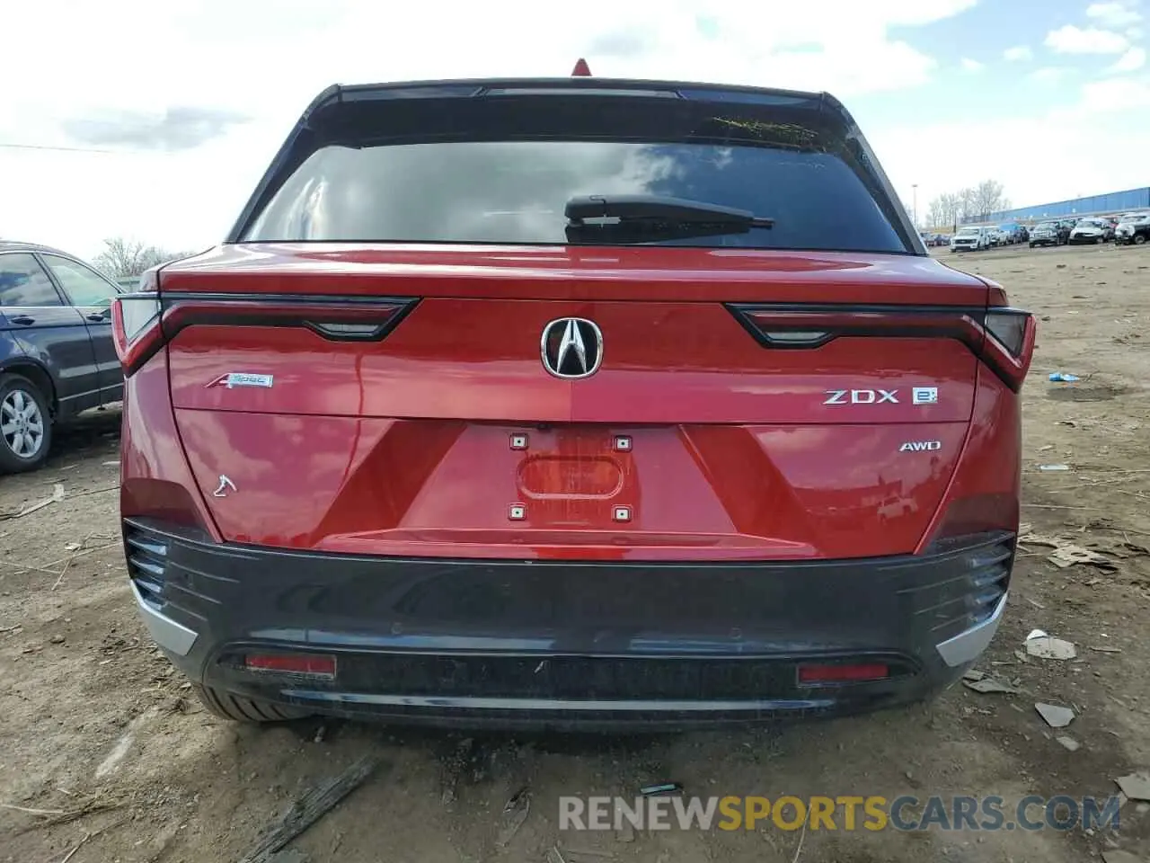 6 Photograph of a damaged car 4W5KHNRL8RZ516033 ACURA ZDX A-SPEC 2024