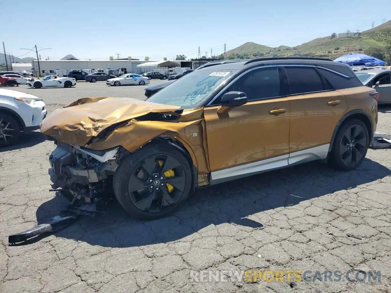 1 Photograph of a damaged car 4W5XHPRL6RZ500883 ACURA ZDX TYPE-S 2024