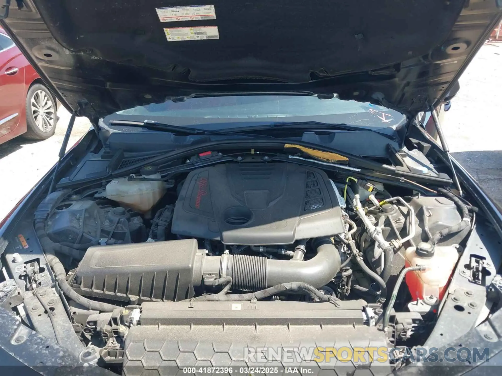 10 Photograph of a damaged car ZARFAMAN0K7598745 ALFA ROMEO GIULIA 2019