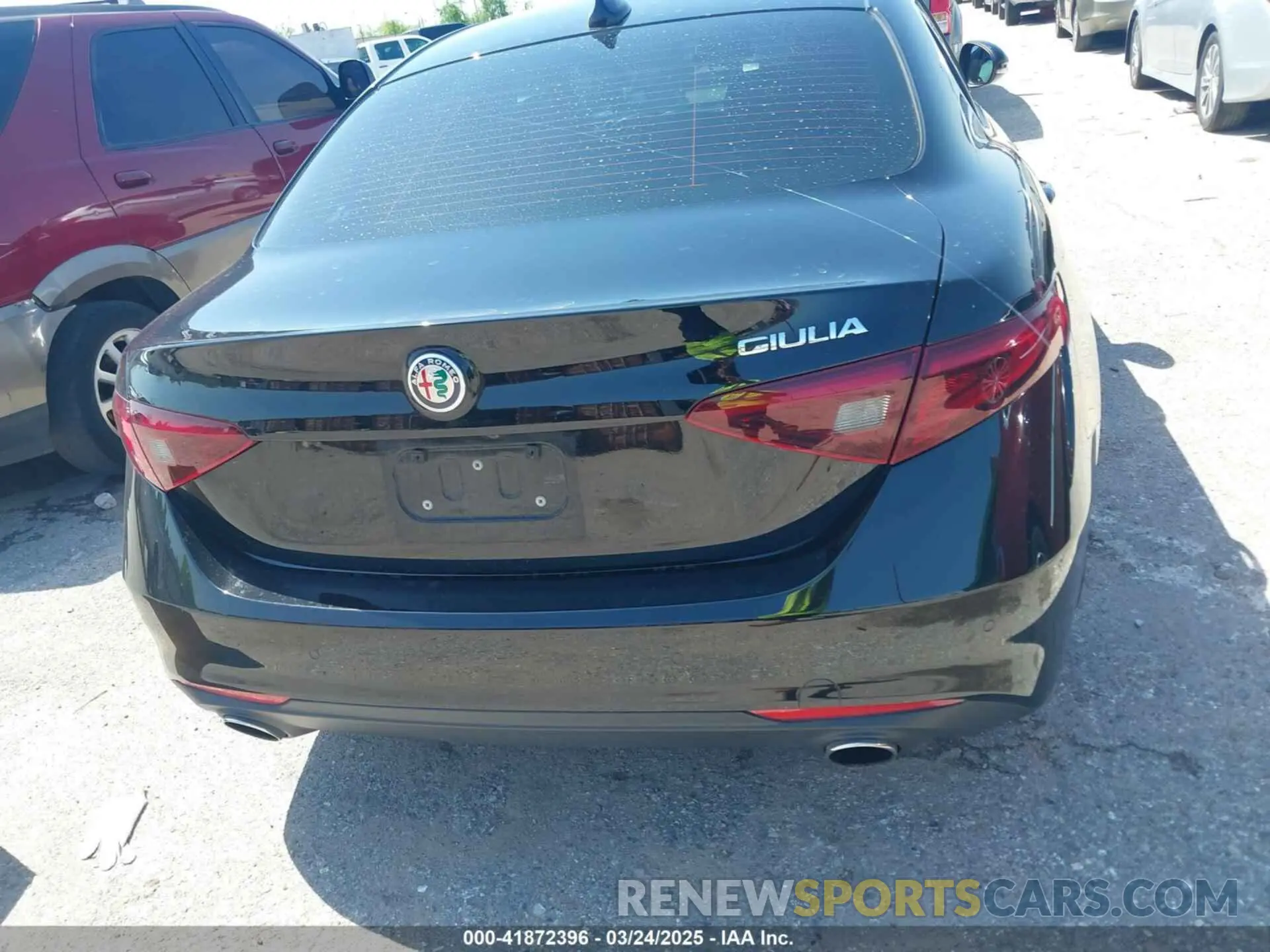 15 Photograph of a damaged car ZARFAMAN0K7598745 ALFA ROMEO GIULIA 2019