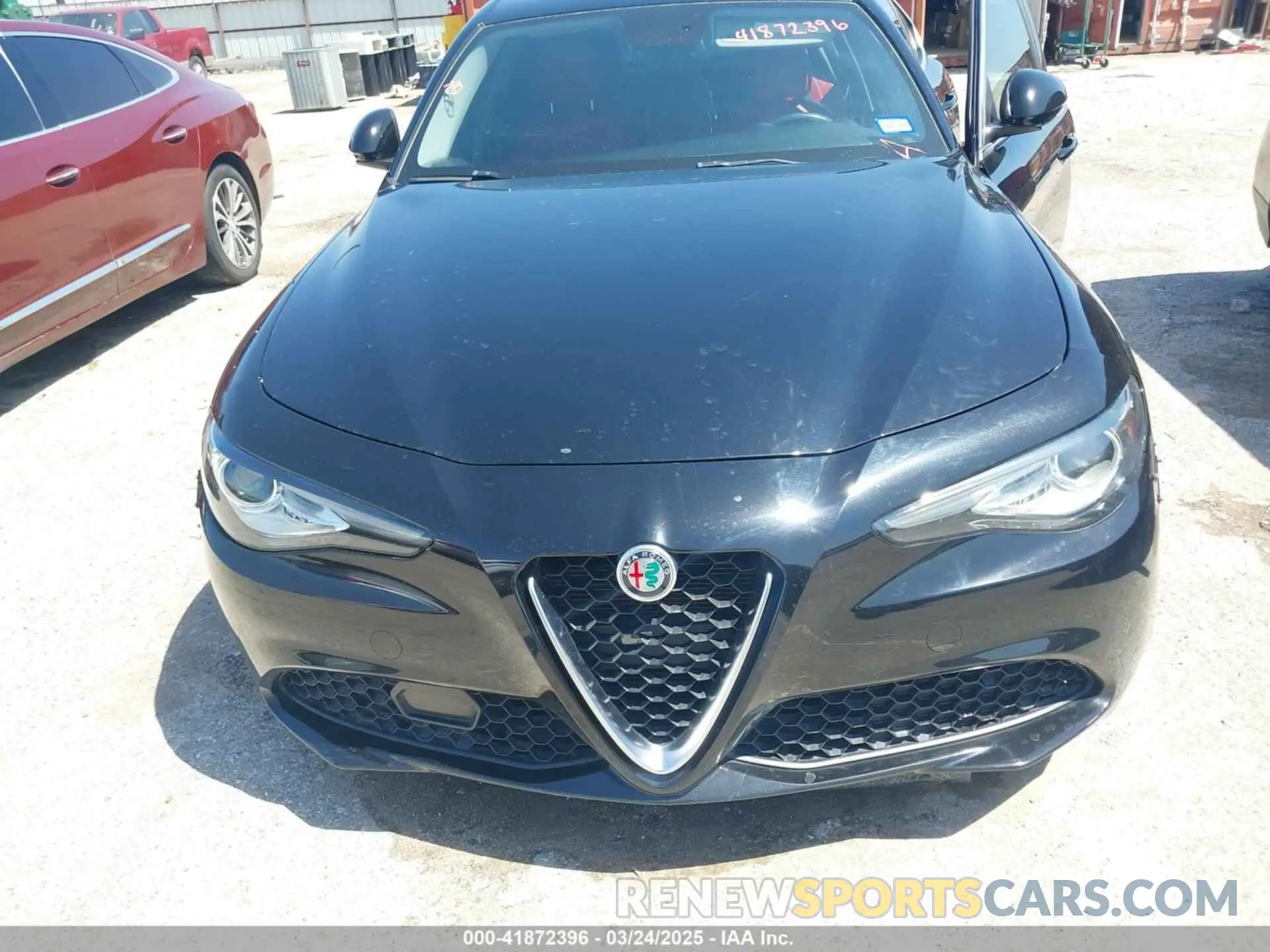 6 Photograph of a damaged car ZARFAMAN0K7598745 ALFA ROMEO GIULIA 2019