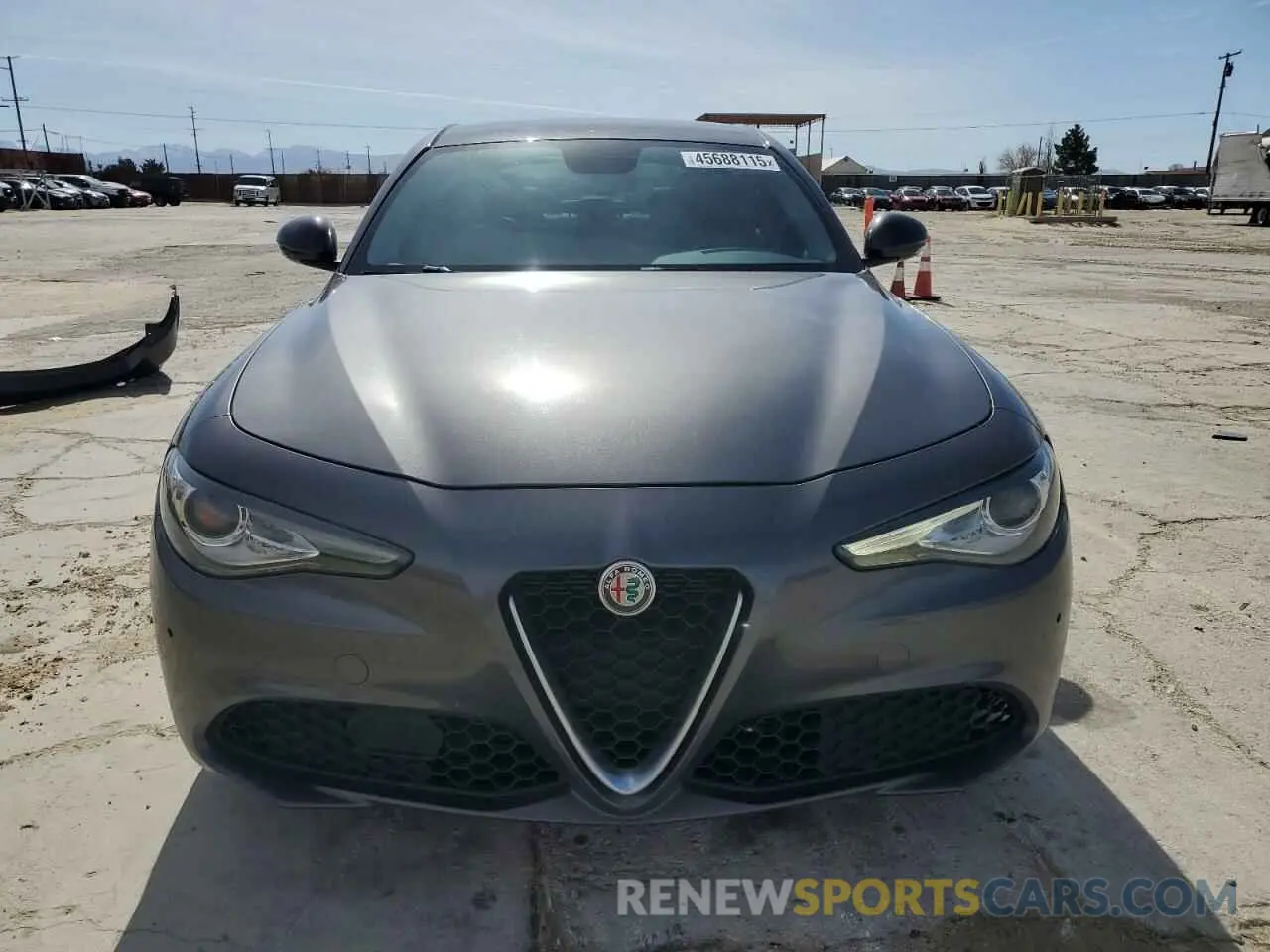 5 Photograph of a damaged car ZARFAMAN2K7621300 ALFA ROMEO GIULIA 2019