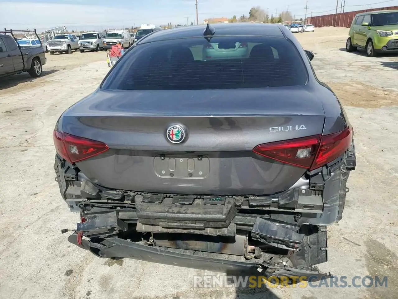6 Photograph of a damaged car ZARFAMAN2K7621300 ALFA ROMEO GIULIA 2019