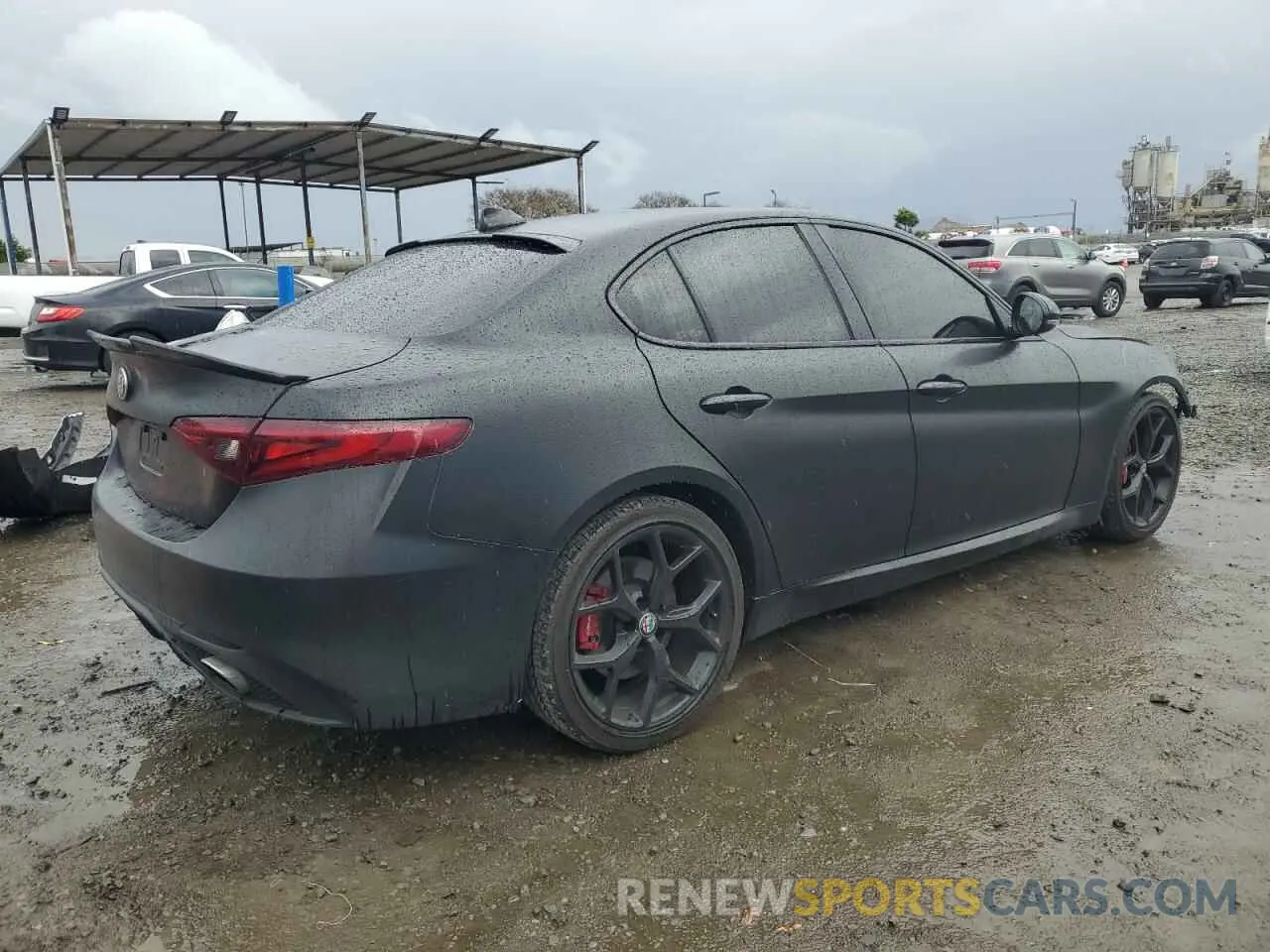 3 Photograph of a damaged car ZARFAMAN4K7606393 ALFA ROMEO GIULIA 2019