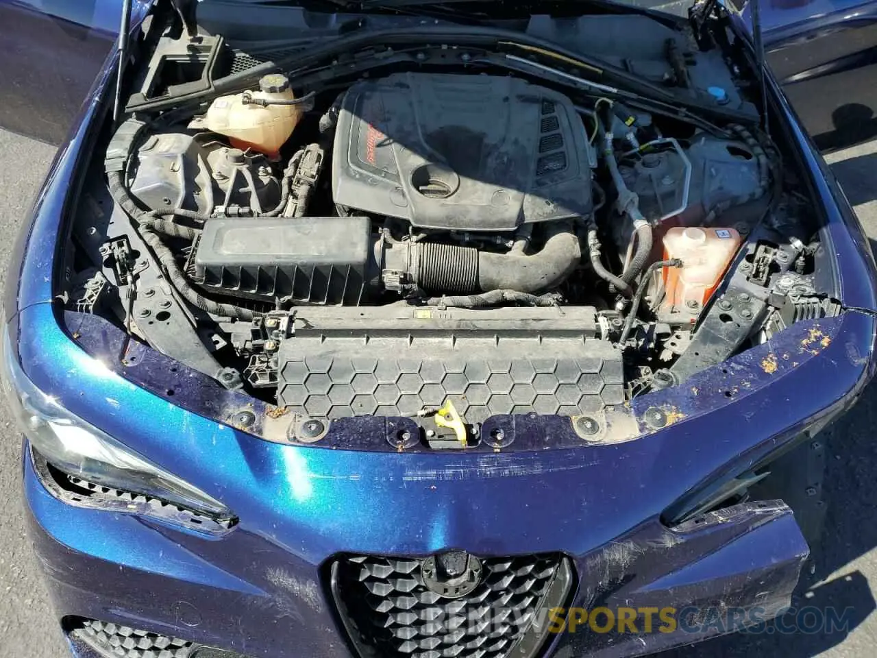 11 Photograph of a damaged car ZARFAMAN4K7606524 ALFA ROMEO GIULIA 2019