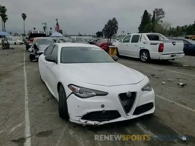 11 Photograph of a damaged car ZARFAMAN6K7598202 ALFA ROMEO GIULIA 2019