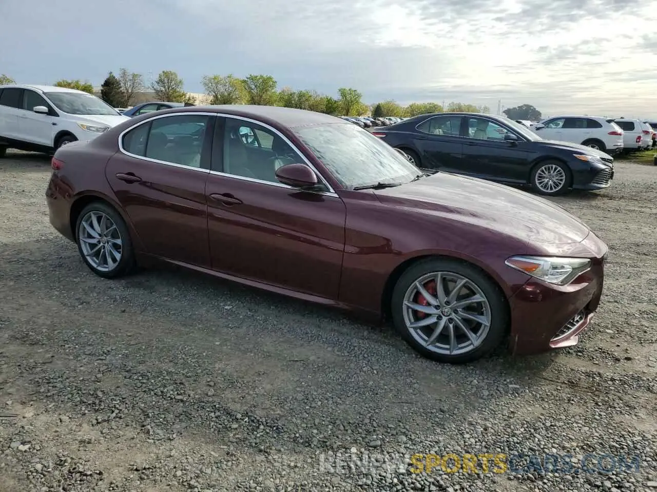 4 Photograph of a damaged car ZARFAMAN7K7609661 ALFA ROMEO GIULIA 2019
