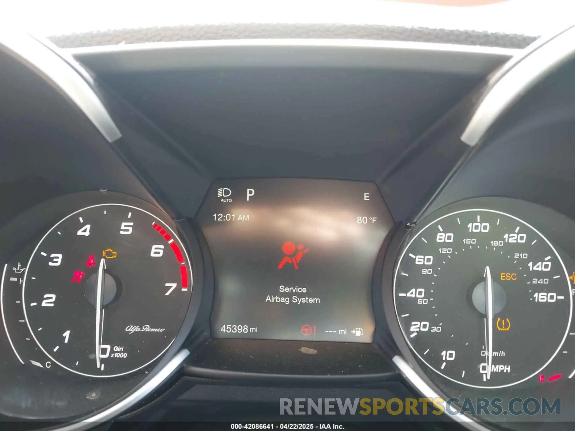 7 Photograph of a damaged car ZARFAMAN7K7609854 ALFA ROMEO GIULIA 2019