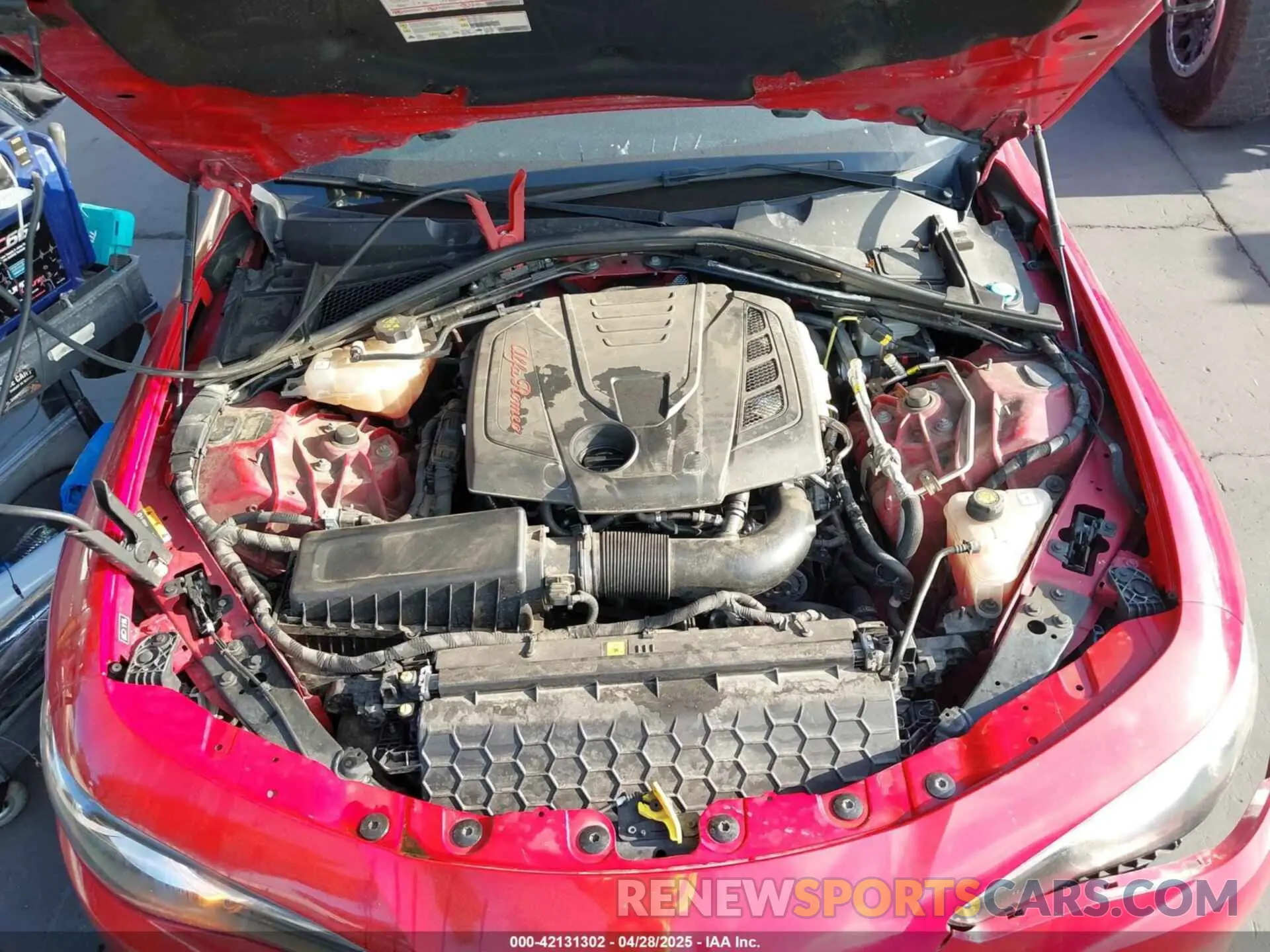 10 Photograph of a damaged car ZARFAMAN8K7621009 ALFA ROMEO GIULIA 2019