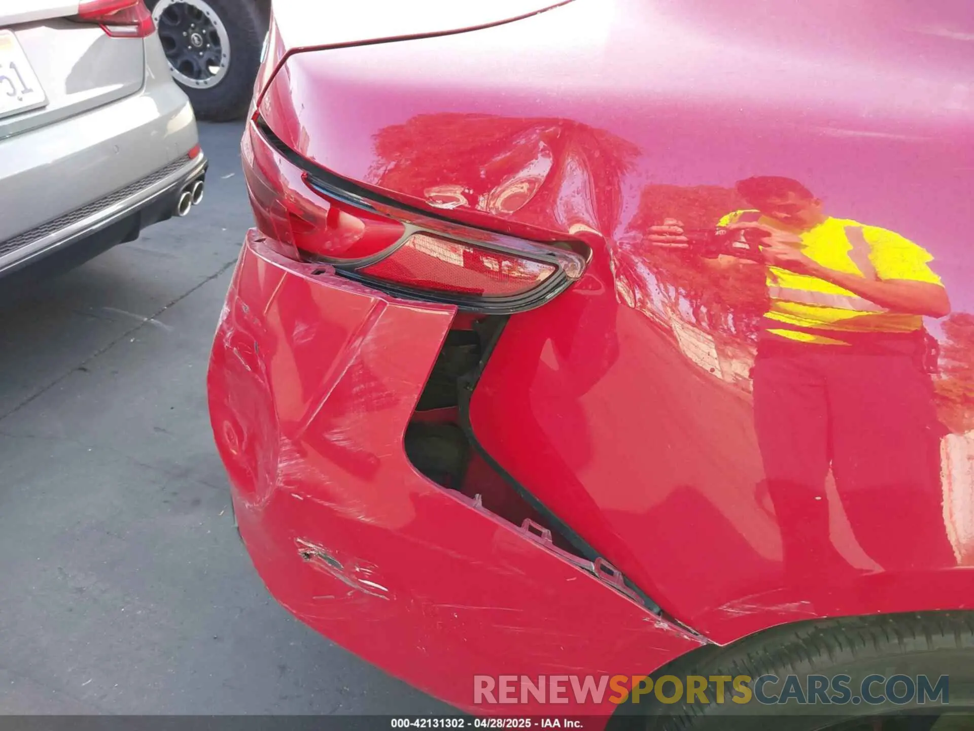 19 Photograph of a damaged car ZARFAMAN8K7621009 ALFA ROMEO GIULIA 2019