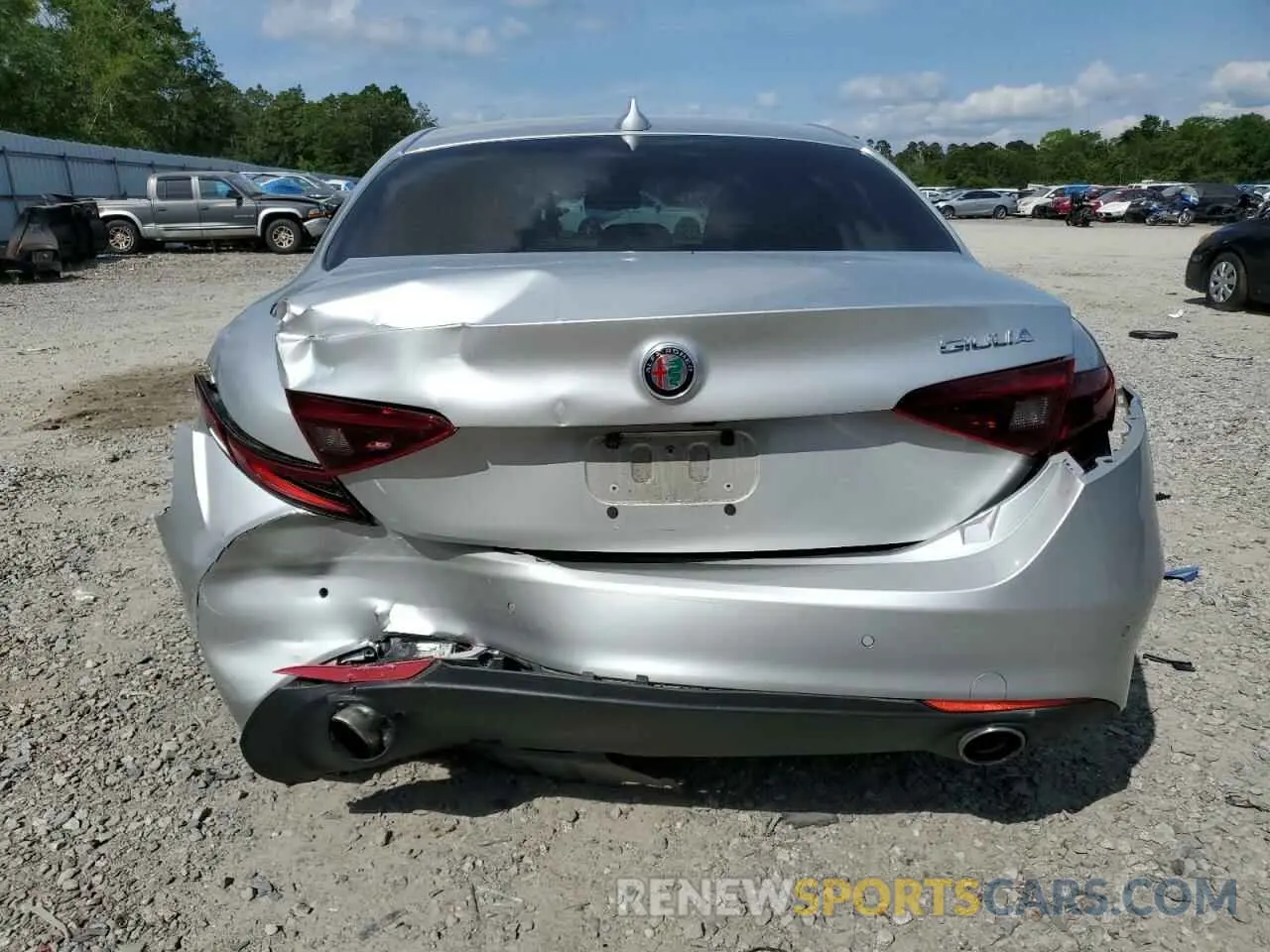 6 Photograph of a damaged car ZARFAMAN9K7604090 ALFA ROMEO GIULIA 2019