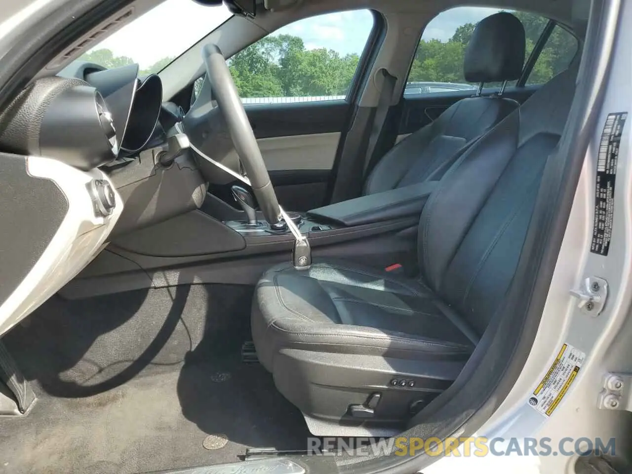 7 Photograph of a damaged car ZARFAMAN9K7604090 ALFA ROMEO GIULIA 2019